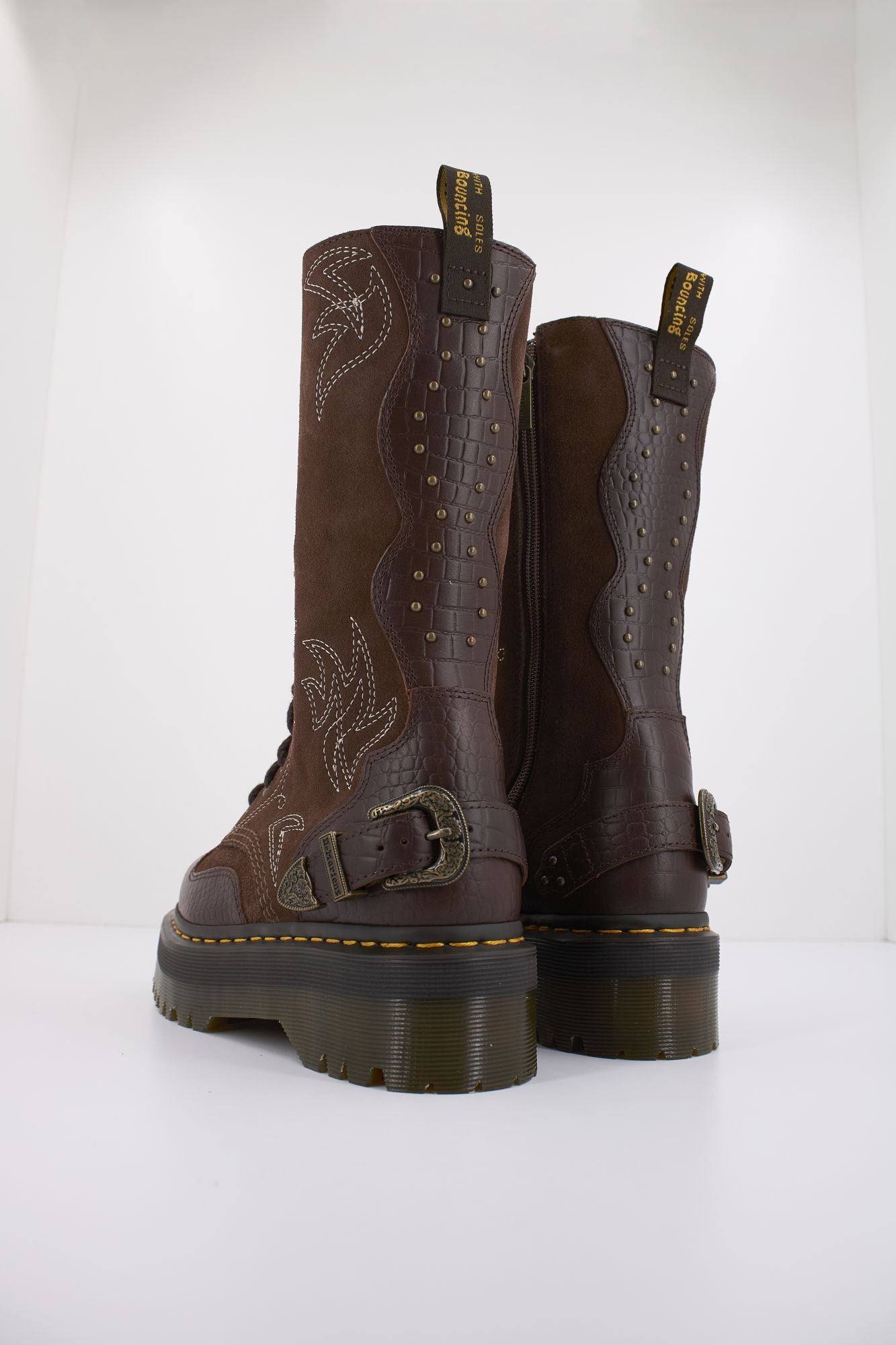 DR. MARTENS 1B99 QUAD GA en color MARRON (3)