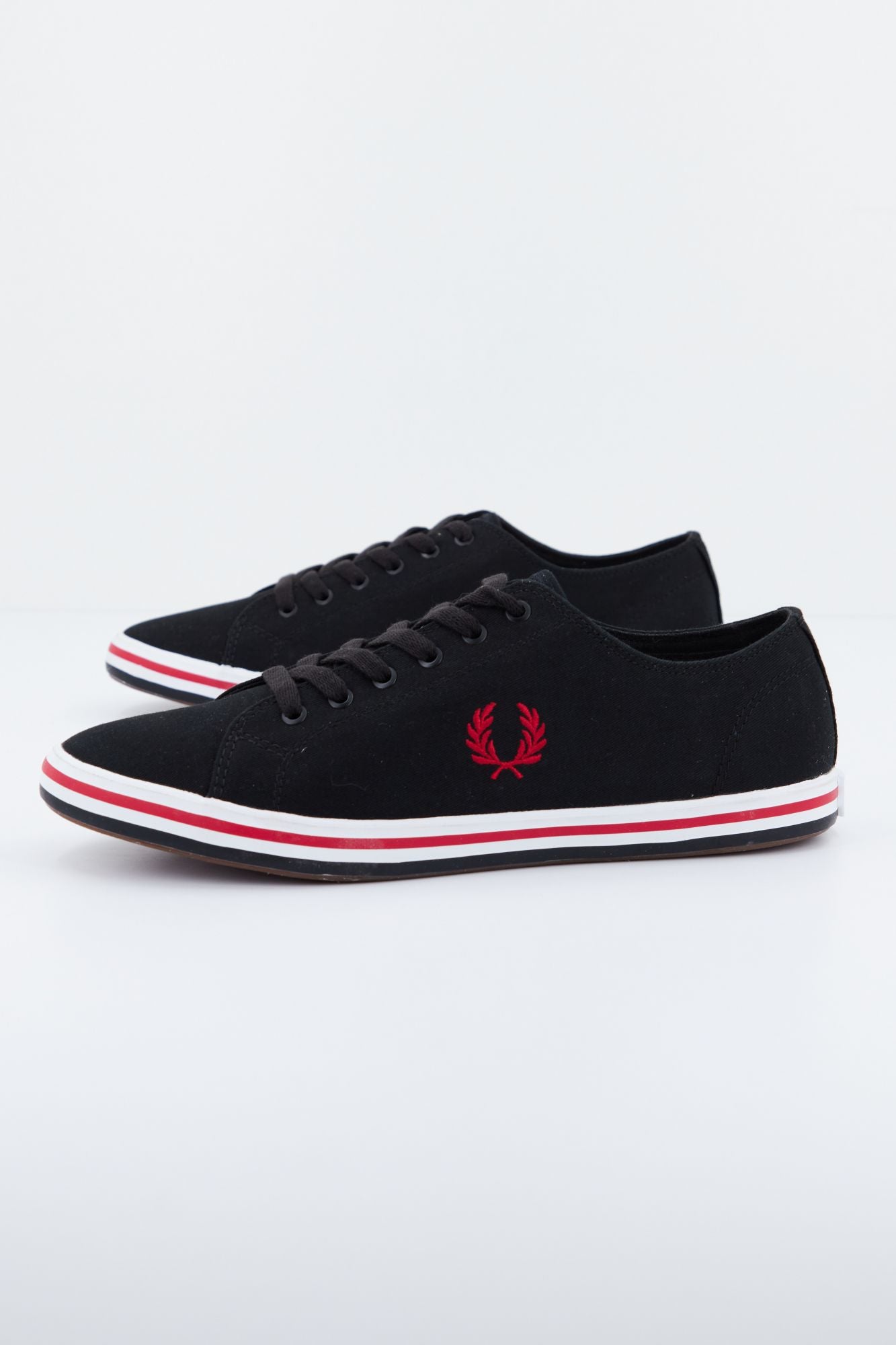FRED PERRY KINGSTON TWILL en color NEGRO (2)