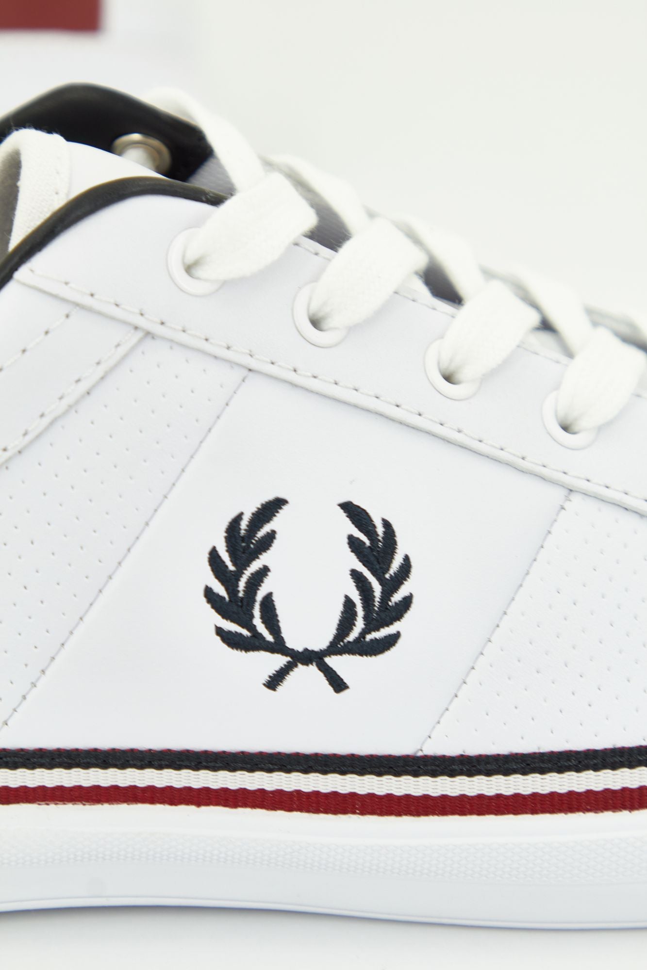 FRED PERRY BASELINE PERF LEATH en color AZUL (4)