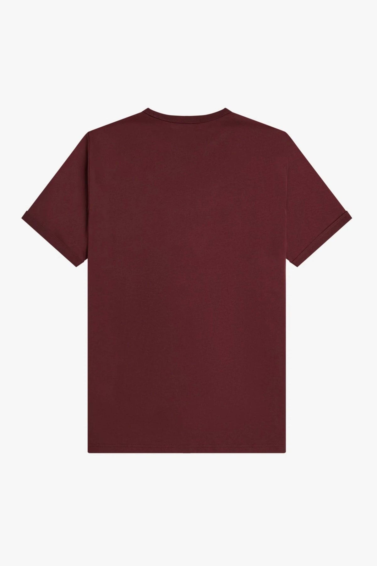 FRED PERRY RINGER T-SHIRT en color BURDEOS (2)