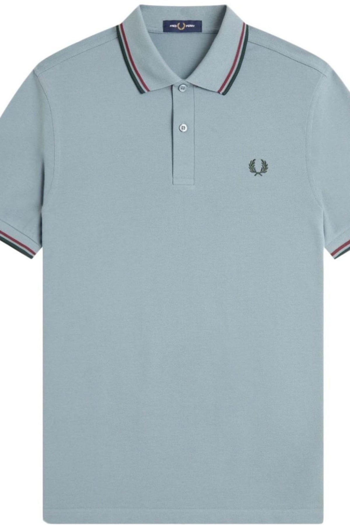 FRED PERRY TWIN TIPPED en color AZUL (3)