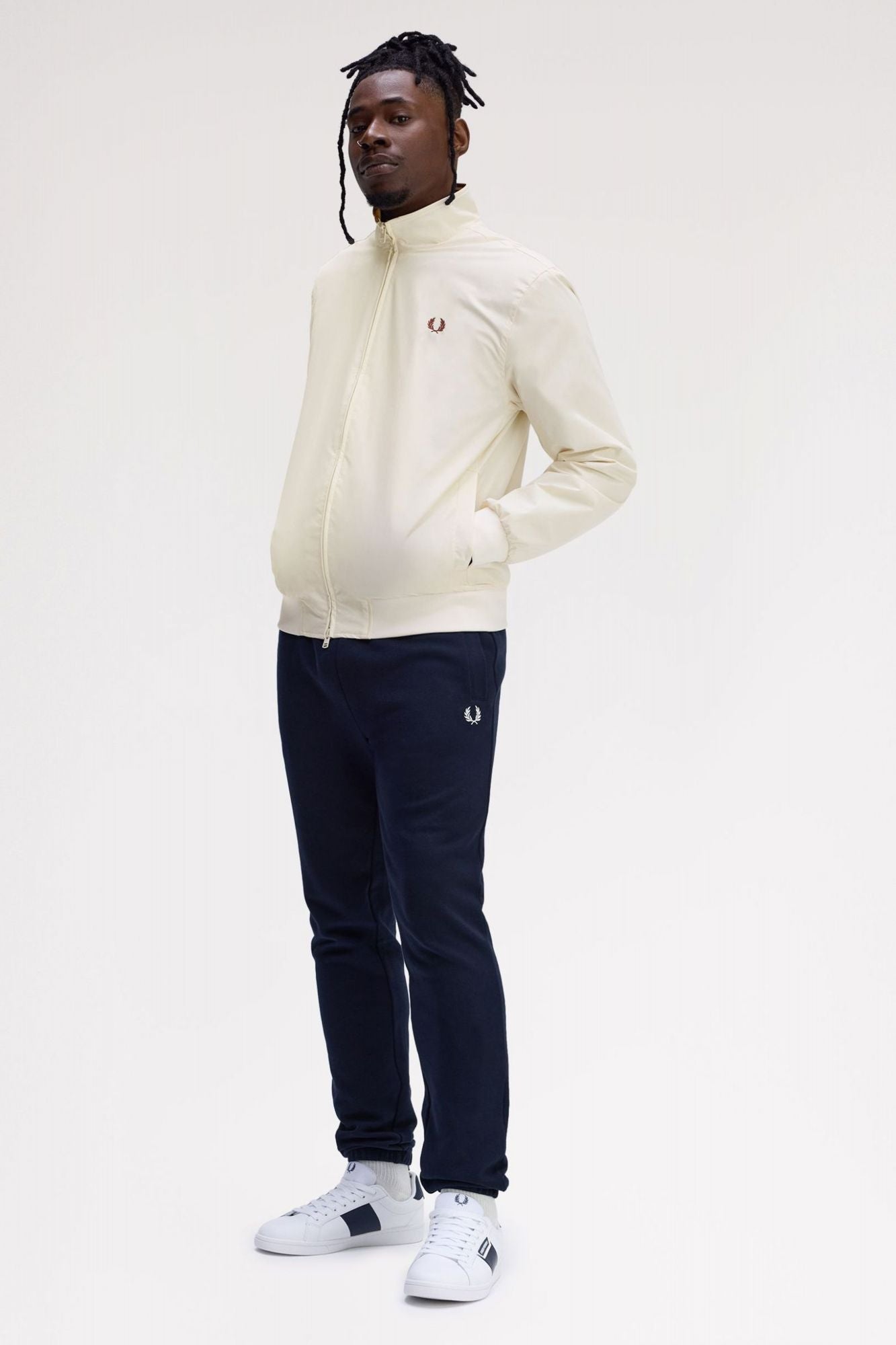 FRED PERRY BRENTHAM JACKET en color BEIS (4)