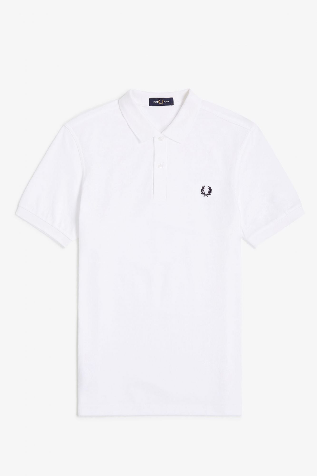 FRED PERRY PLAIN FRED PERRY SHIRT en color BLANCO (2)