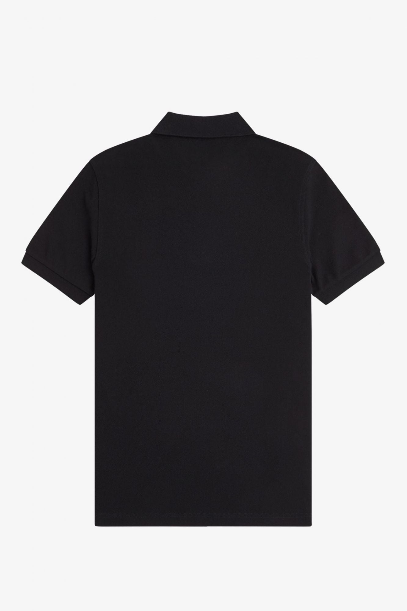 FRED PERRY PLAIN FRED PERRY SHIRT en color NEGRO (3)