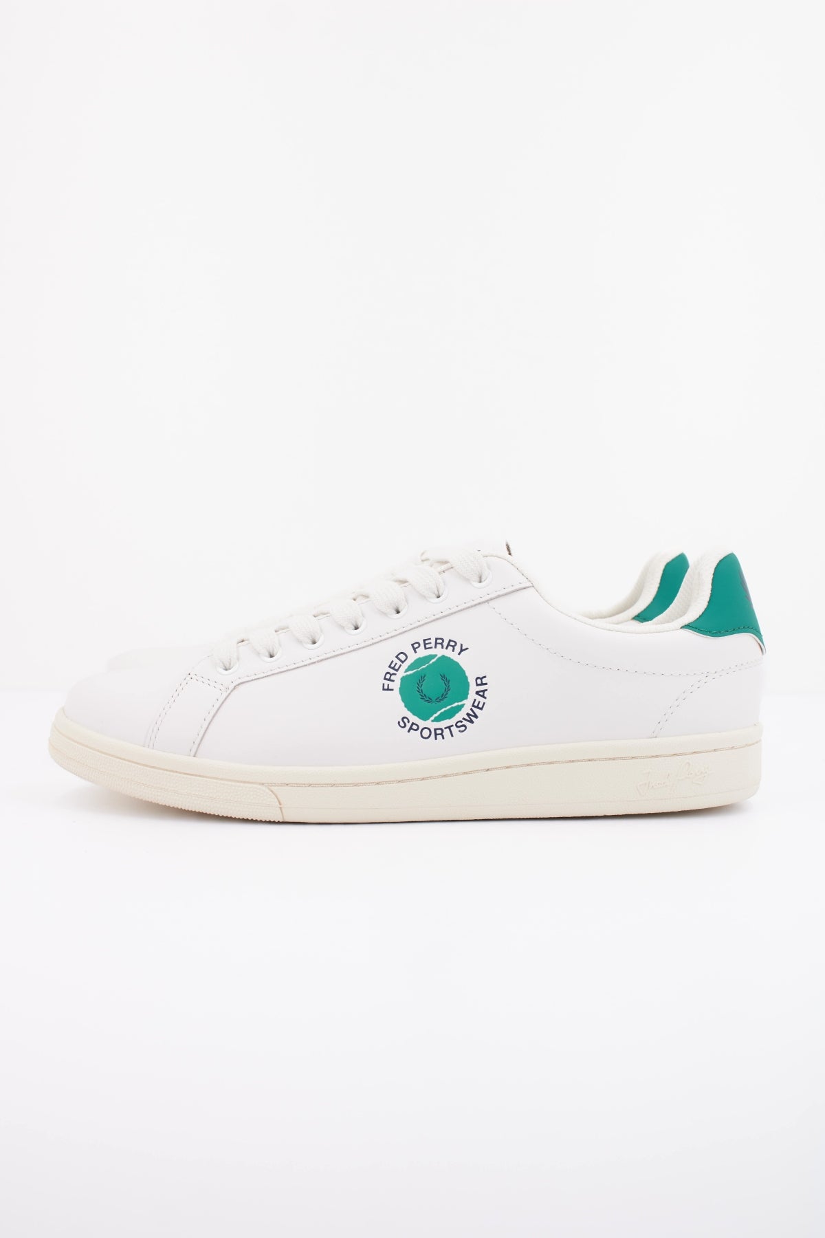 FRED PERRY B721 LEATHER TENNIS en color BLANCO (1)