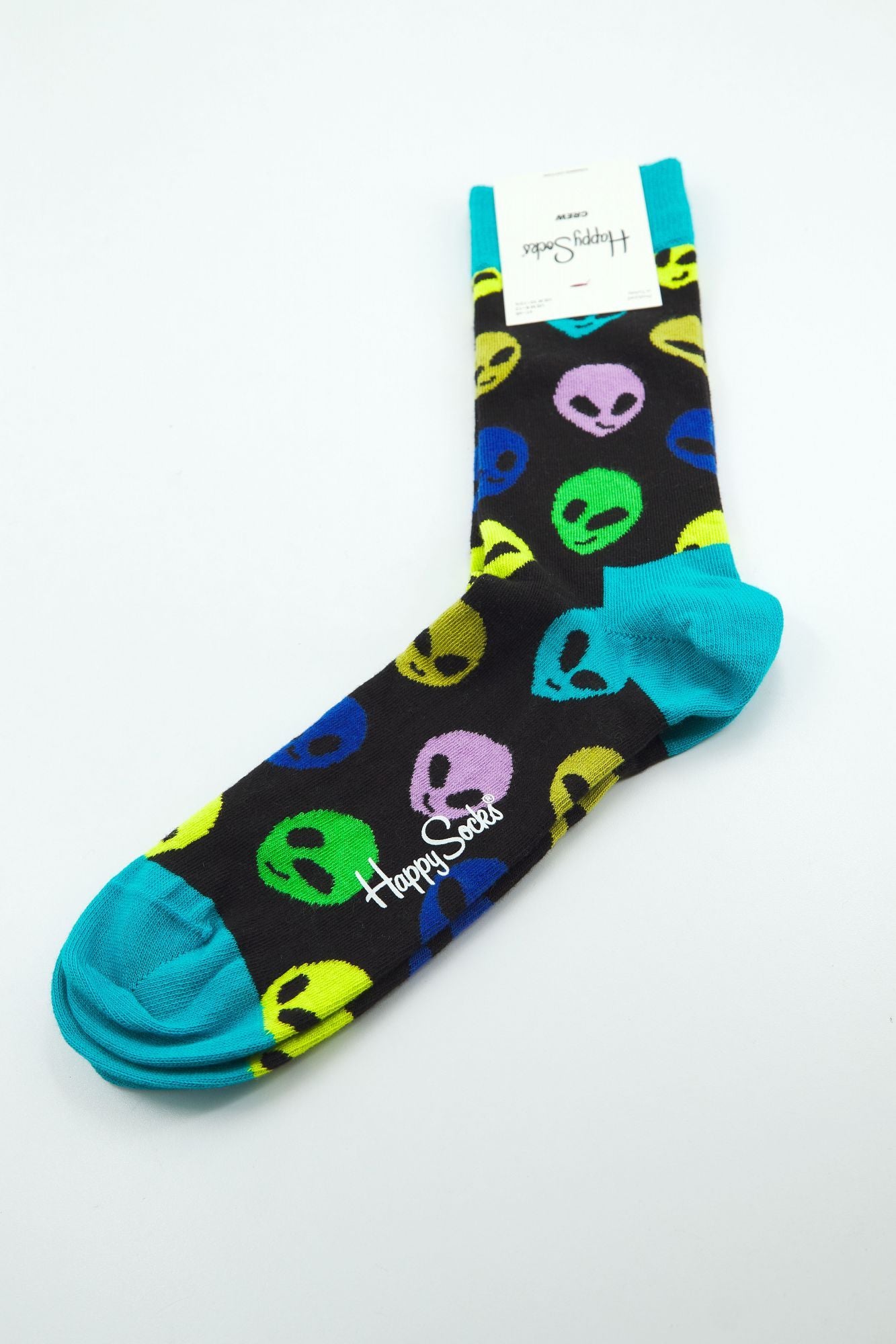 HAPPY SOCKS ALIEN en color NEGRO (2)