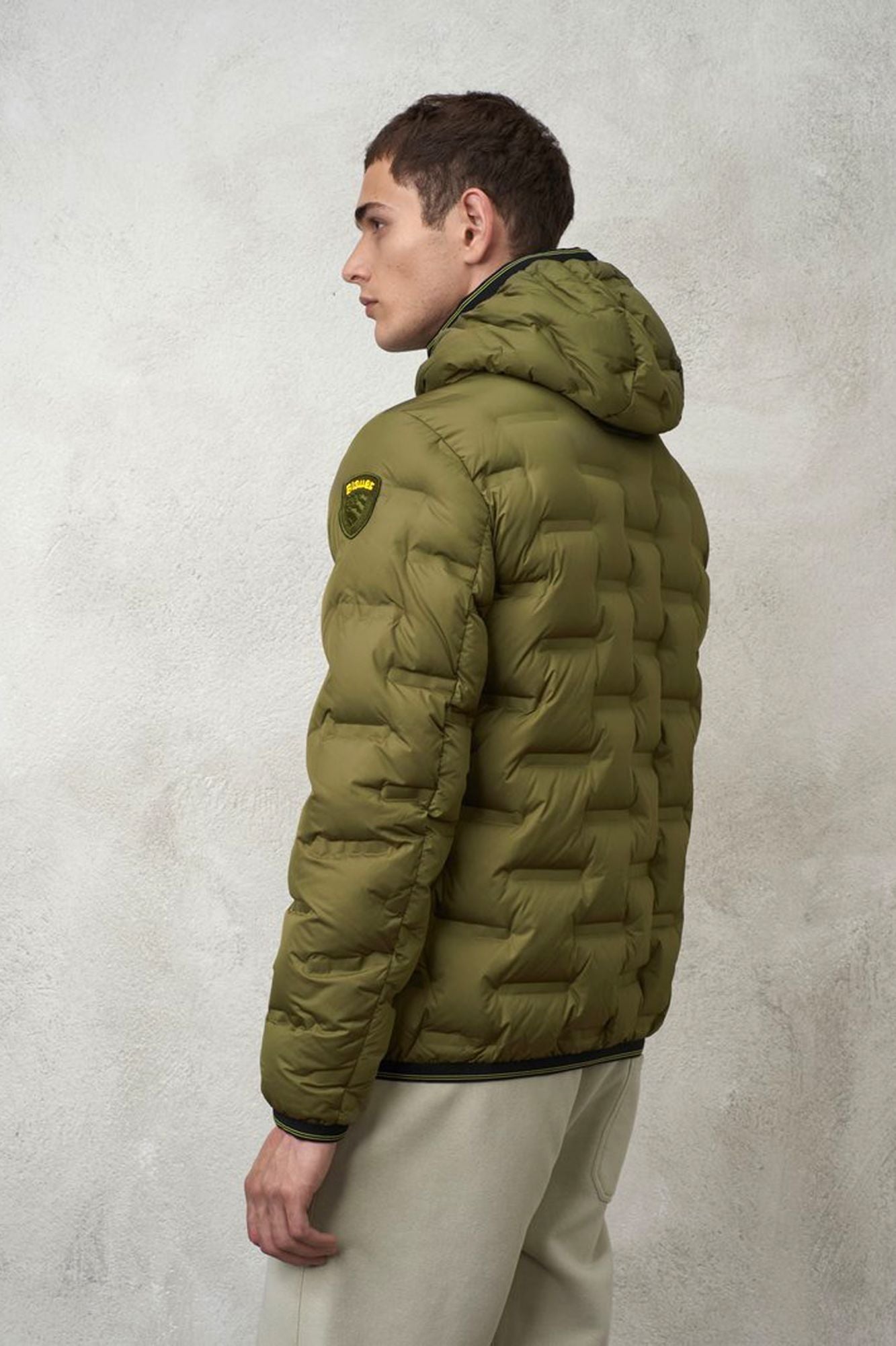 BLAUER GIUBBINI CORTI IMBOTTITO en color VERDE (4)