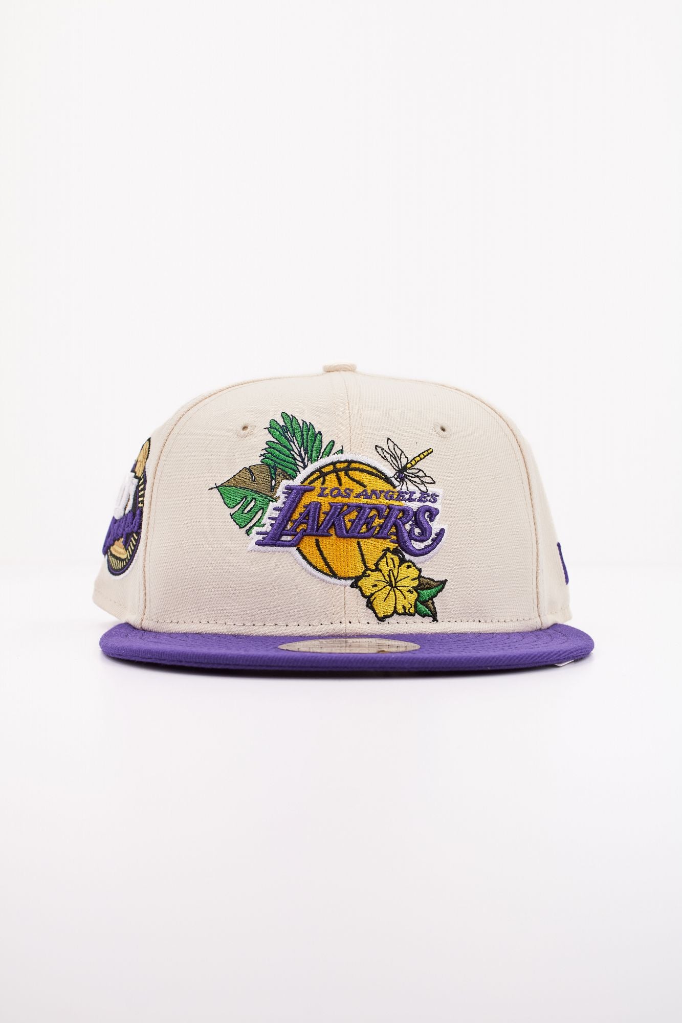 NEW ERA NBA FLORAL 9FIFTY LOSLAK en color BEIS (1)