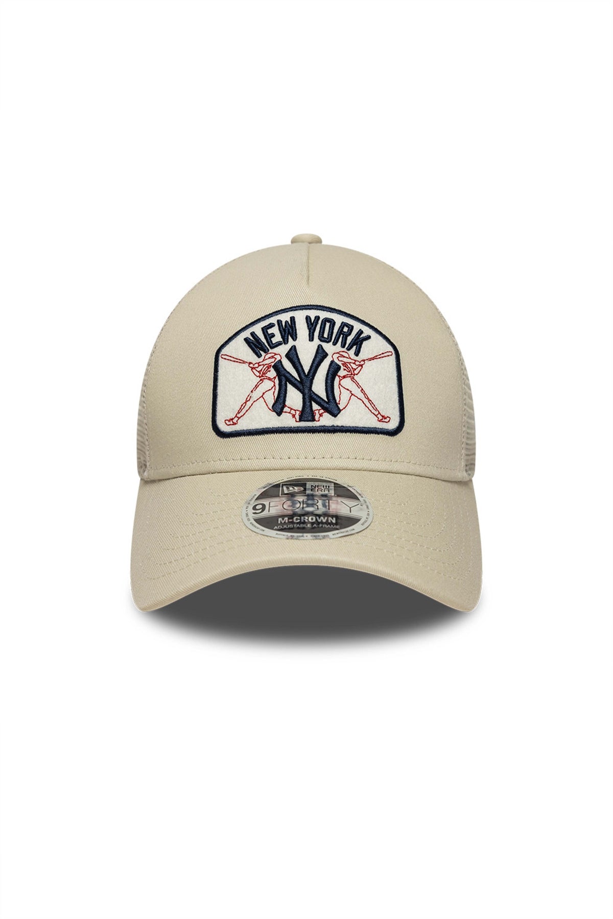 NEW ERA MLB 9FORTY MC AF TRUCKER NEYYAN STN en color BEIS (1)