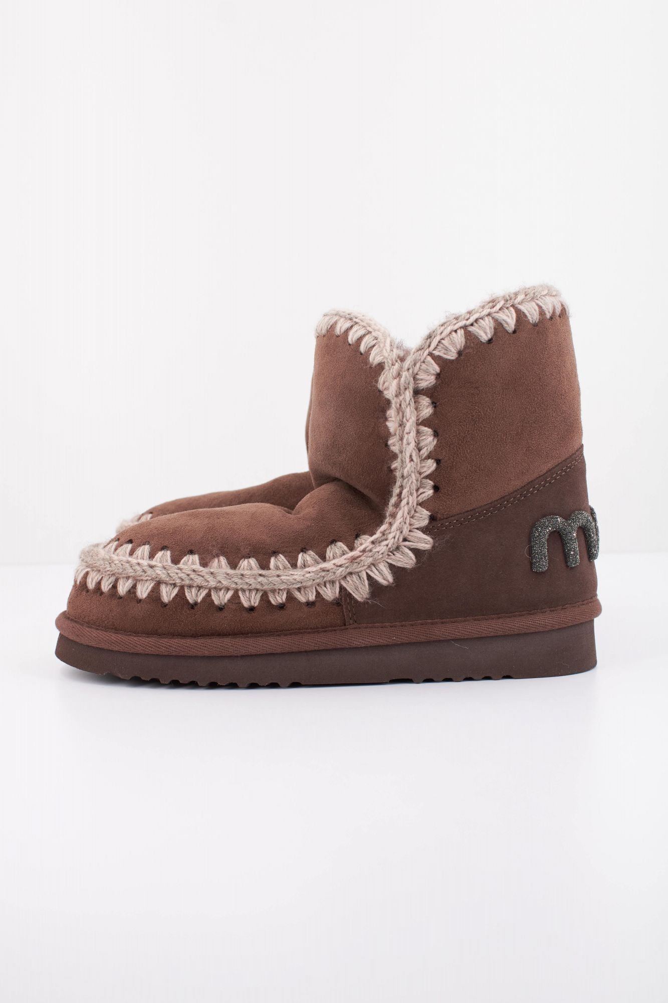MOU ESKIMO 18 GLITTER LOGO en color MARRON (1)