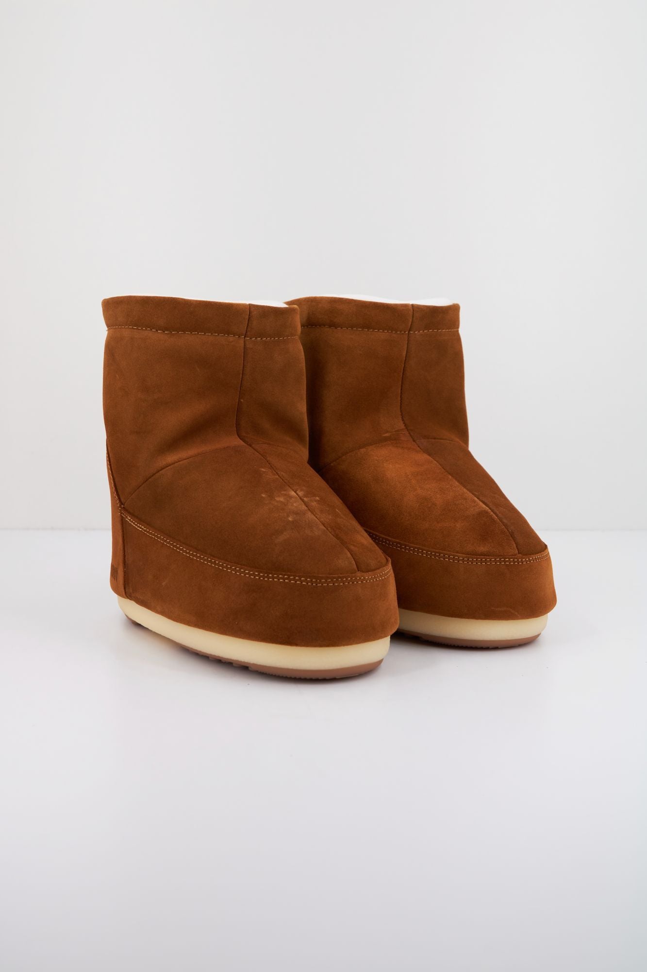 MOON BOOT MB ICON LOW NOLACE SUE en color MARRON (2)