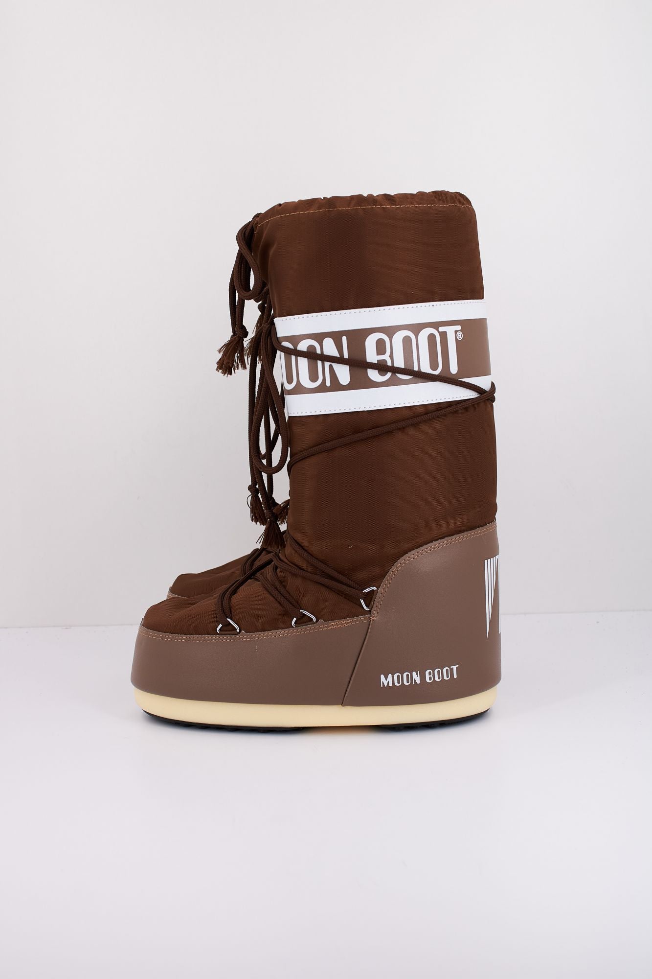 MOON BOOT MB ICON NYLON en color MARRON (1)