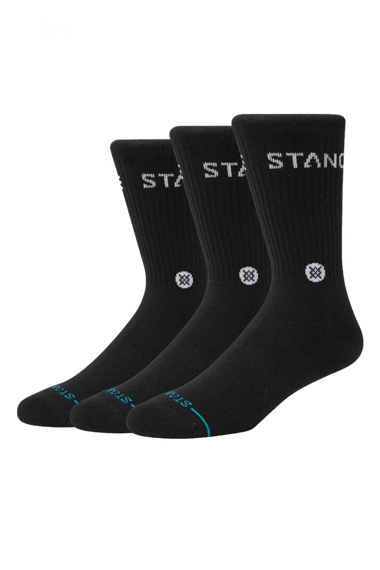 STANCE SOCKS en color NEGRO (1)