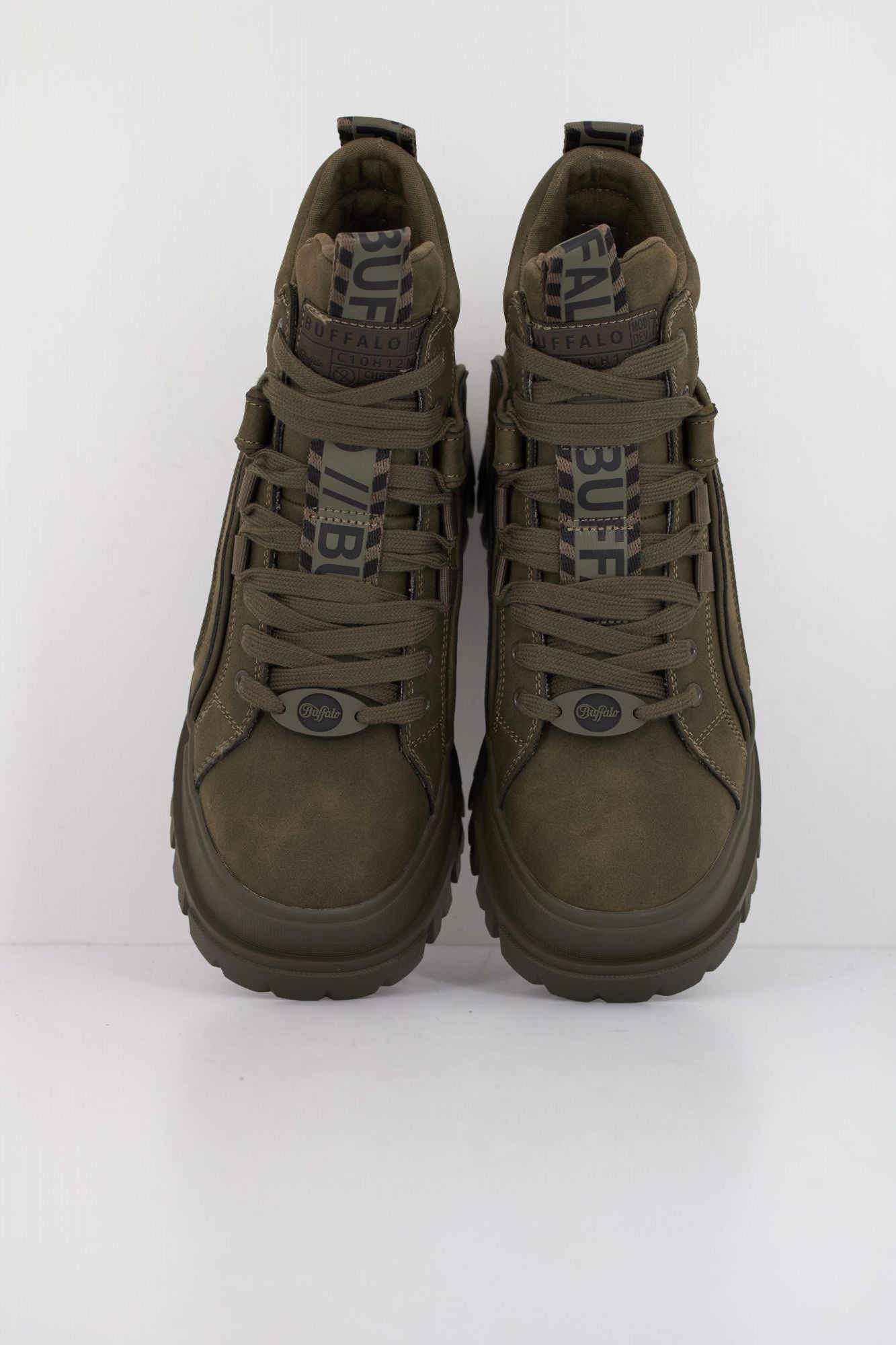 BUFFALO ASPHA NC MID VEGAN NU en color VERDE (5)