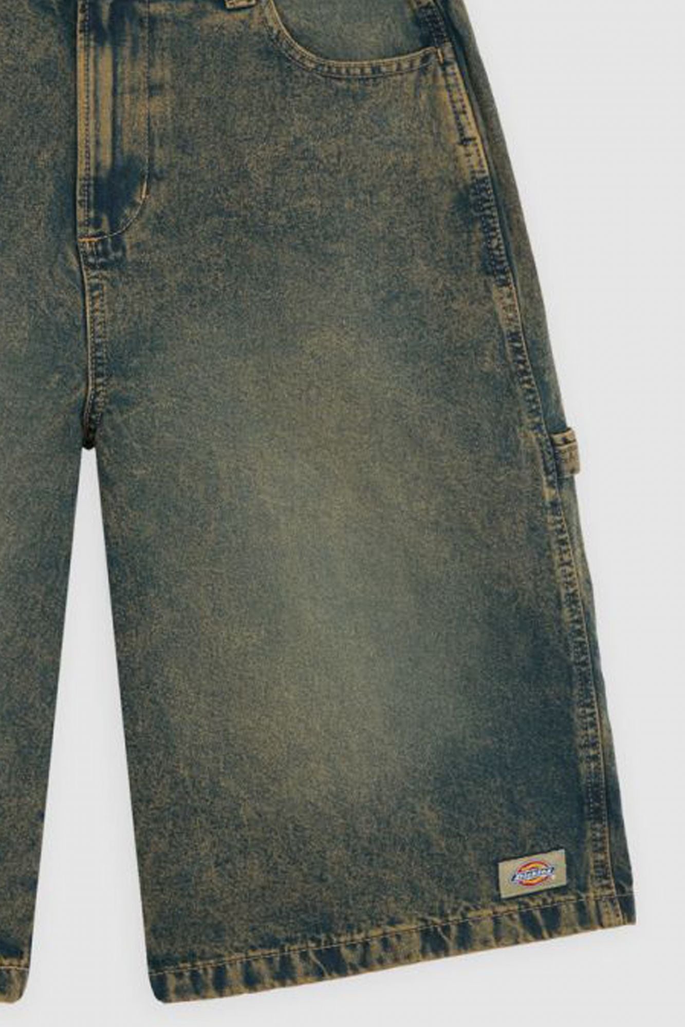 DICKIES CARPENTER DENIM JORT en color AZUL (4)