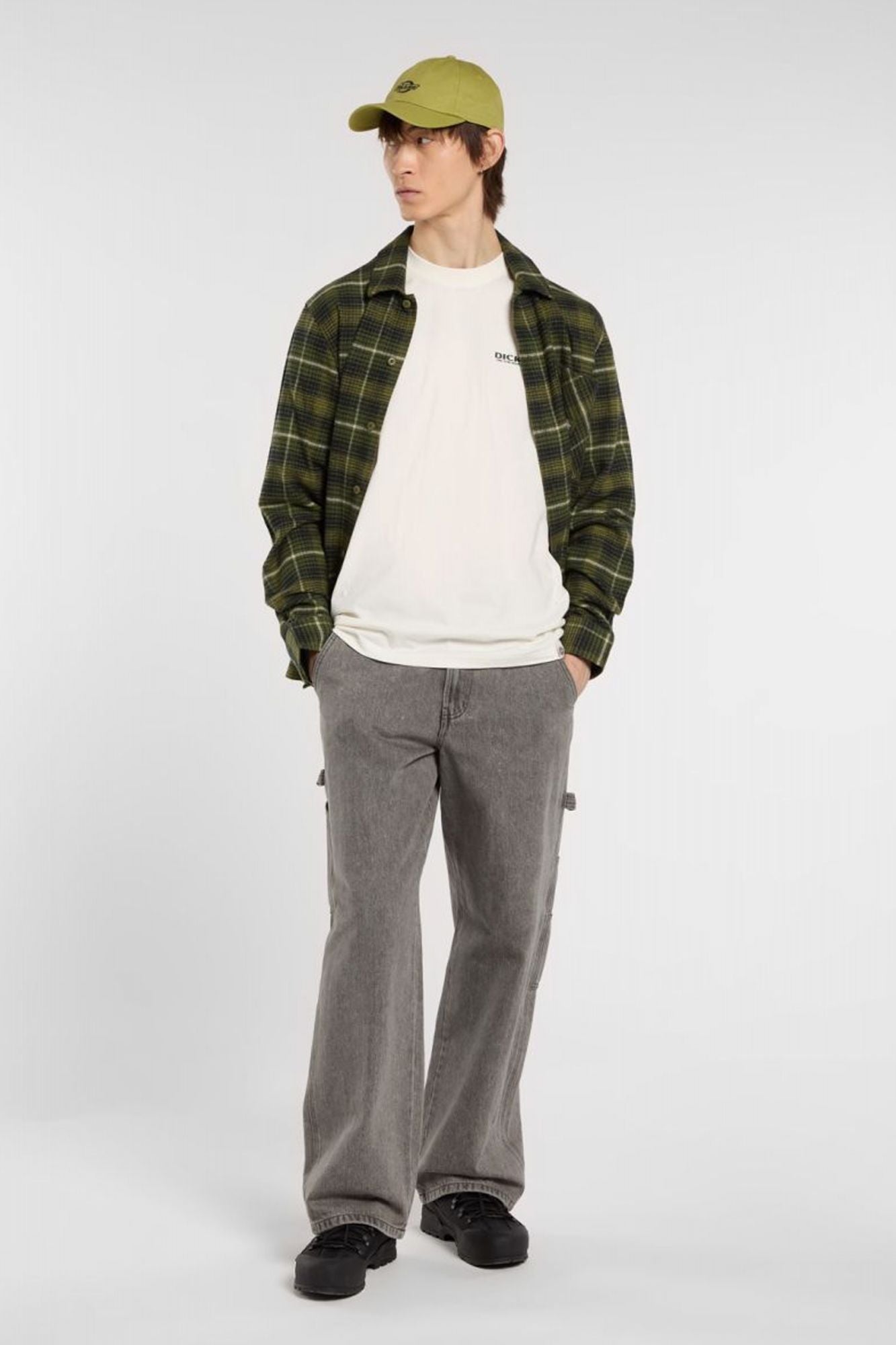 DICKIES BURNS TEE en color BLANCO (4)