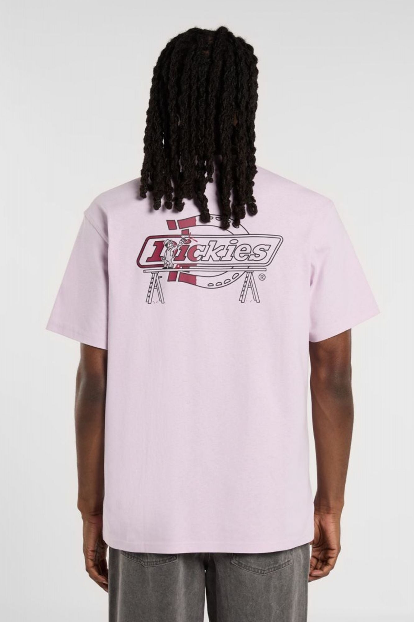 DICKIES STATESVILLE TEE en color ROSA (2)