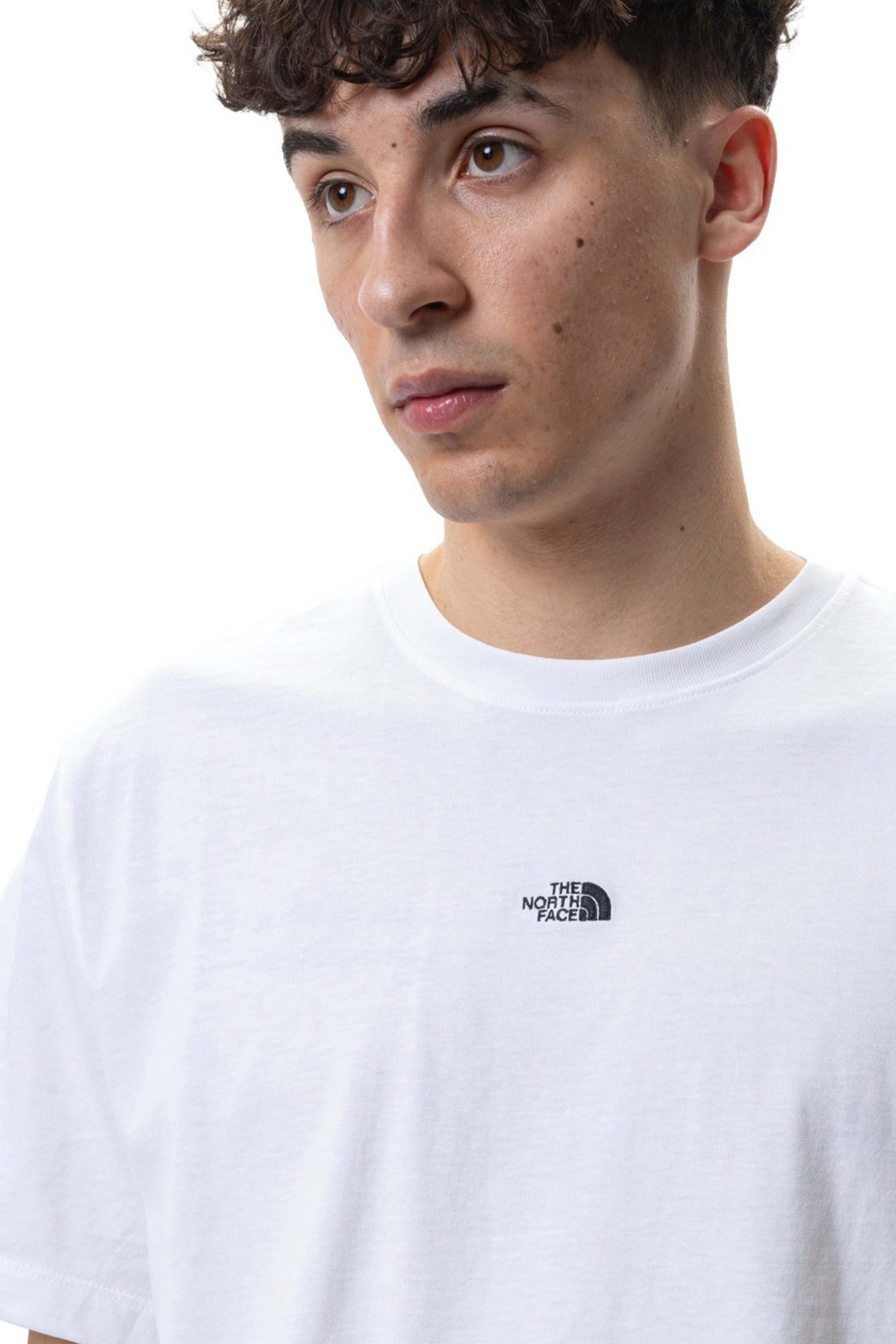 THE NORTH FACE CAMISETA M ESSENTIAL L en color BLANCO (3)