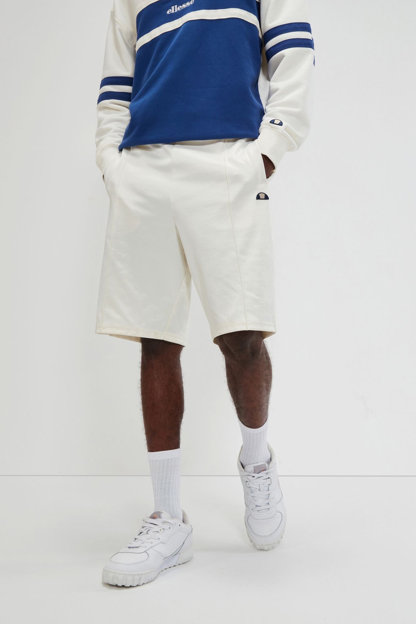ELLESSE BEZANO SHORT 10 INCH en color BLANCO (1)