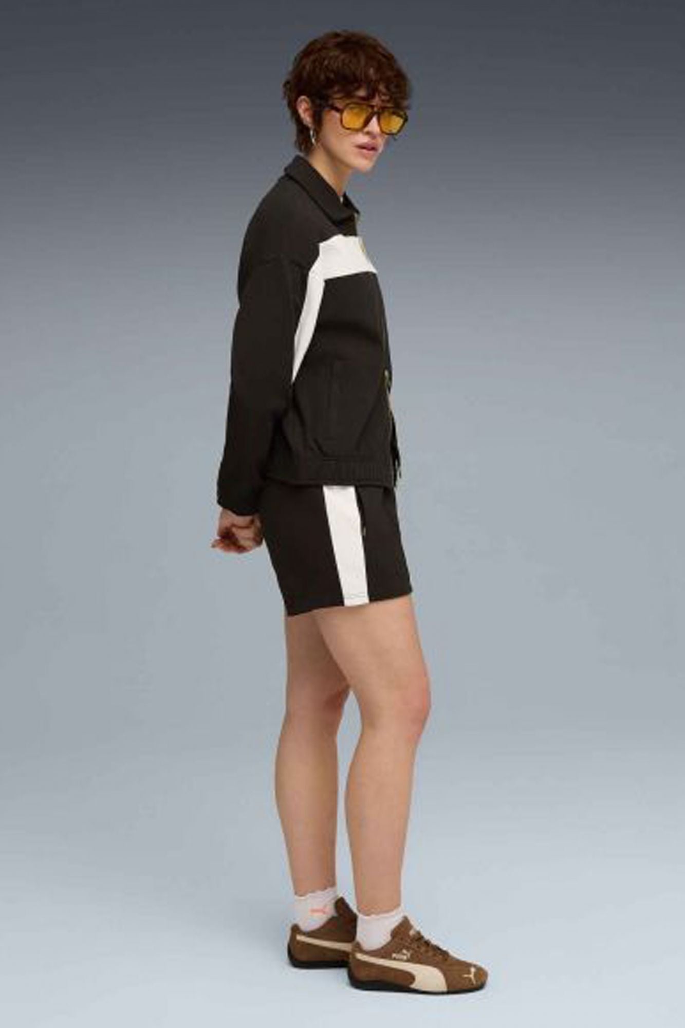 PUMA PINTUCK SHORTS 4' en color NEGRO (3)