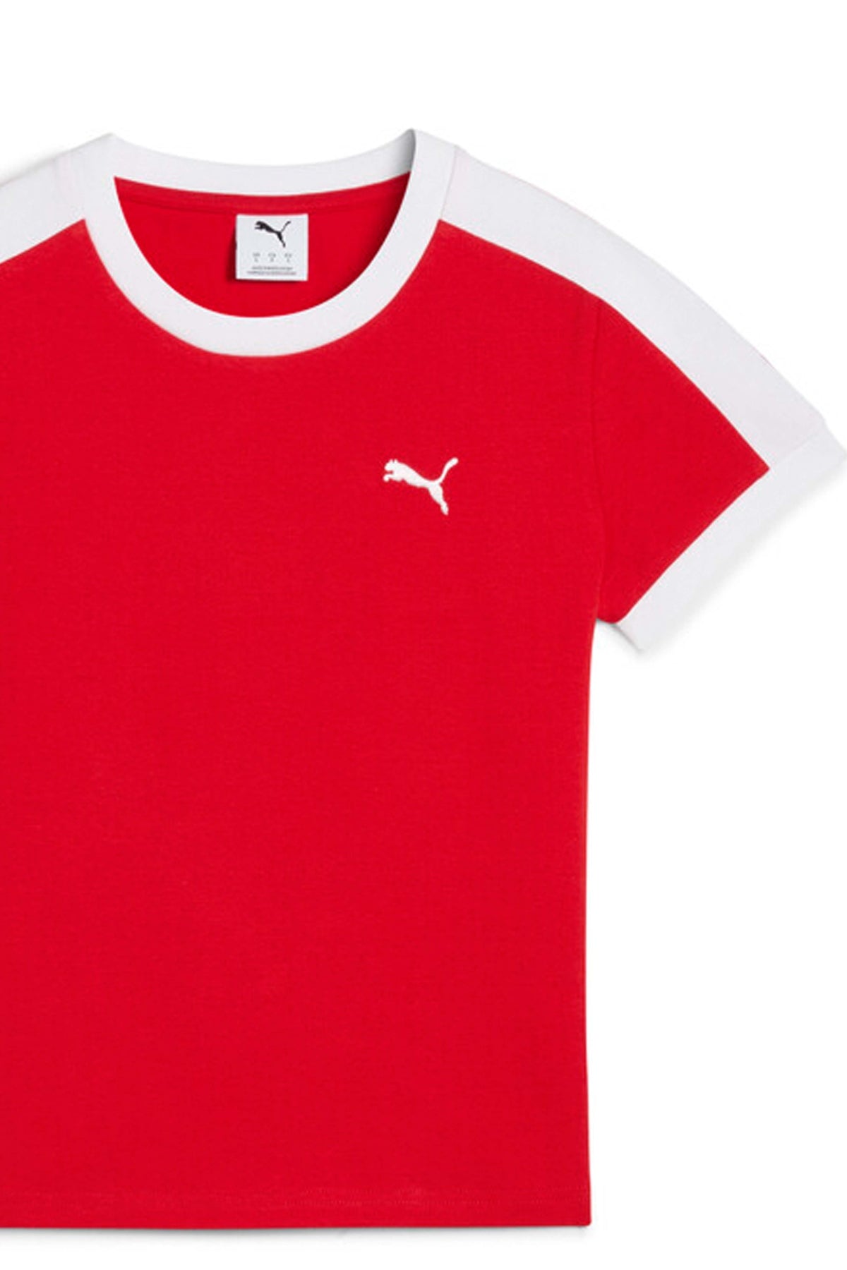 PUMA SLIM TEE en color ROJO (3)