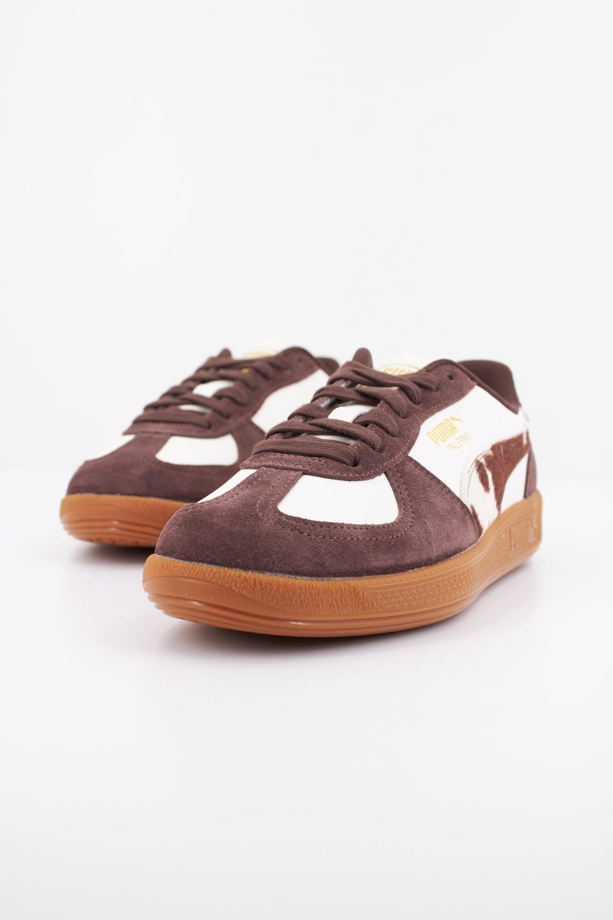 PUMA PALERMO COW en color MARRON (2)