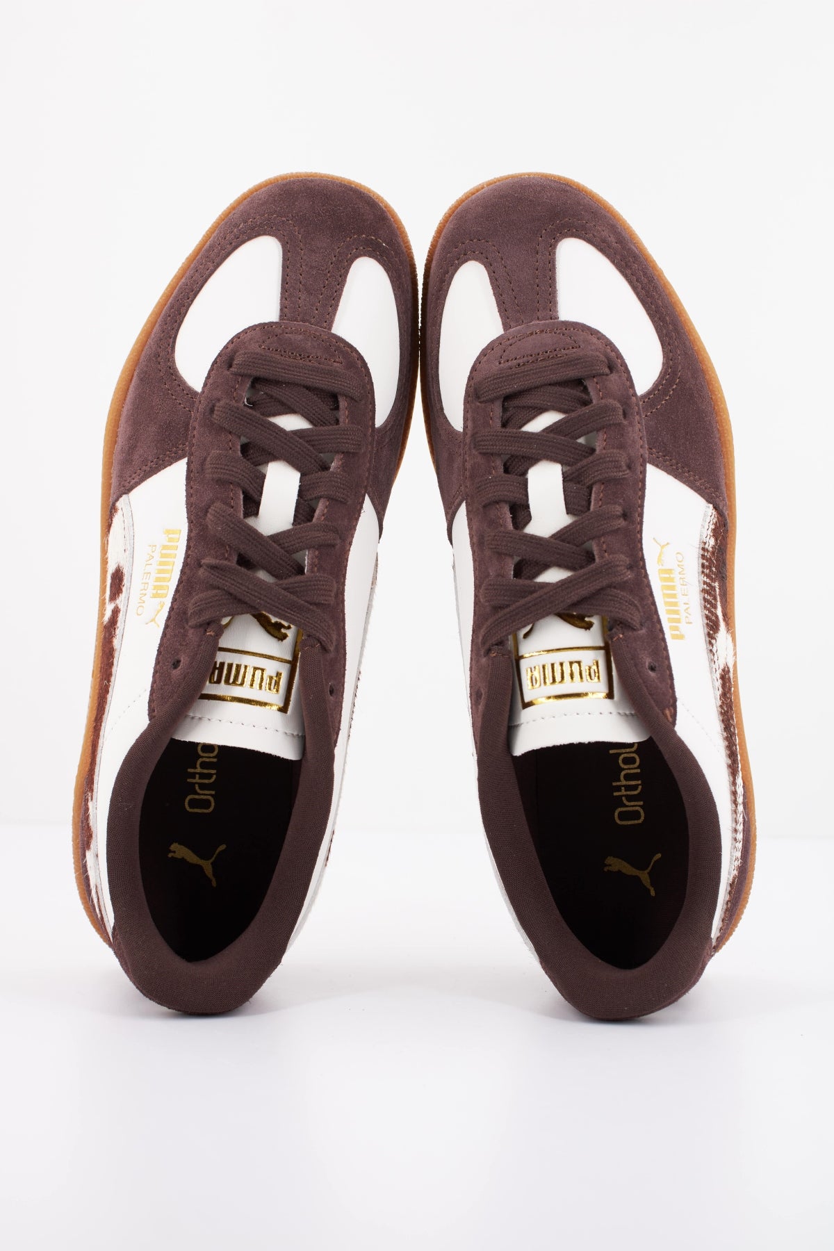 PUMA PALERMO COW en color MARRON (3)