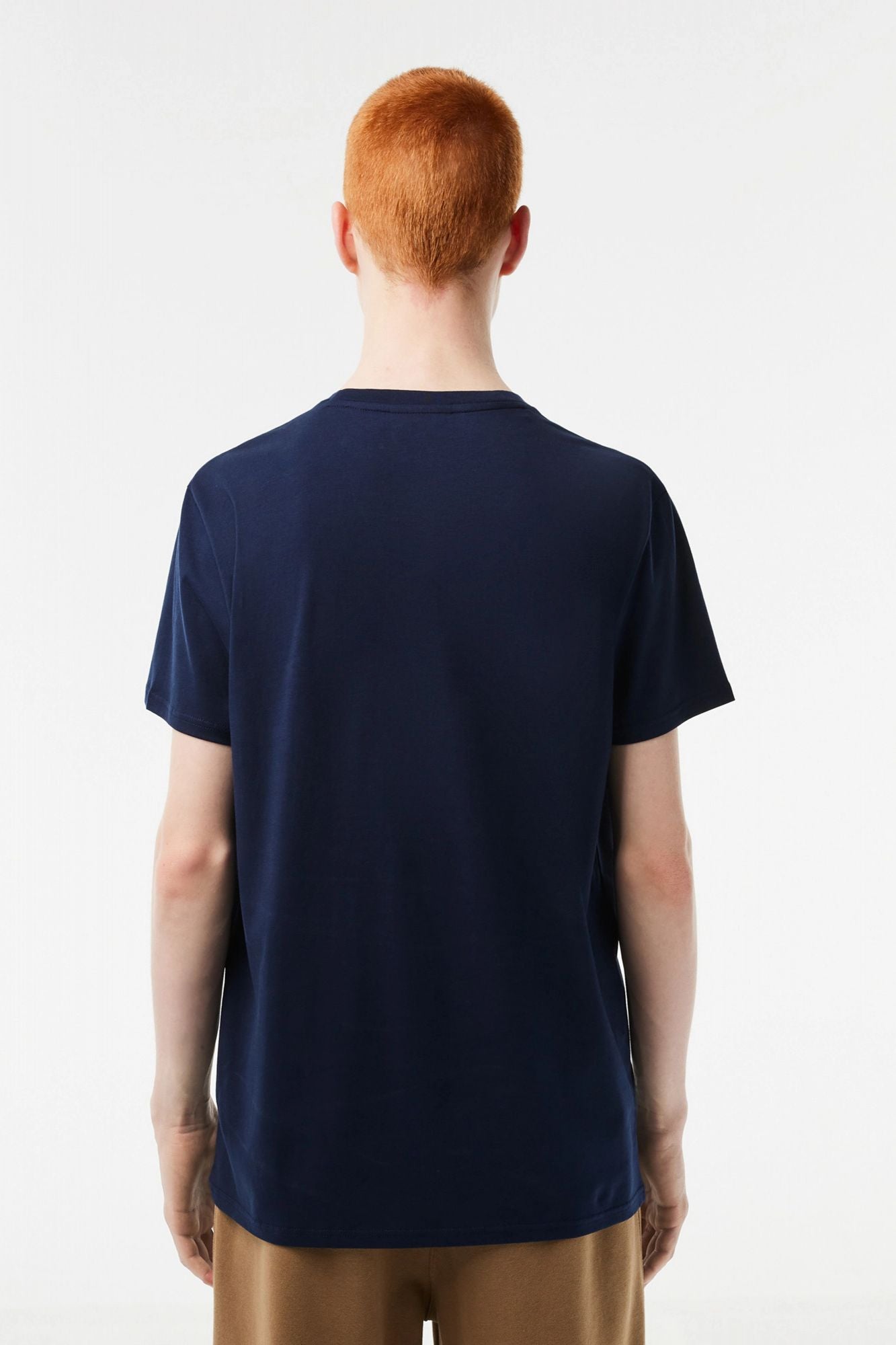 LACOSTE SPORTSWEAR TEE-SHIRT REGULAR FIT en color AZUL (4)