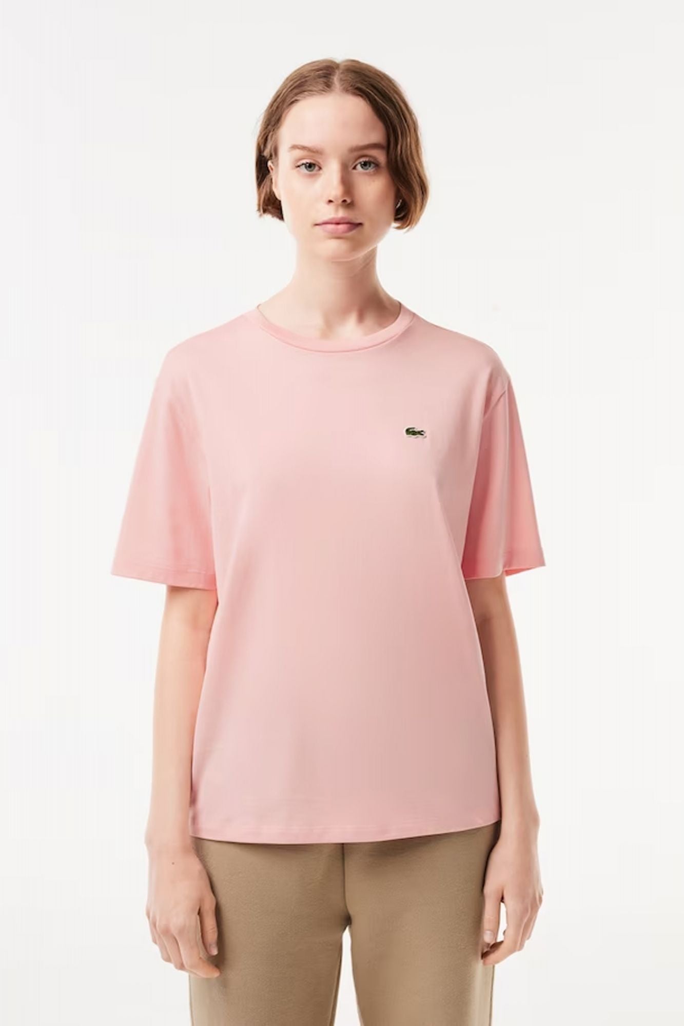 LACOSTE TEE-SHIRT en color ROSA (1)