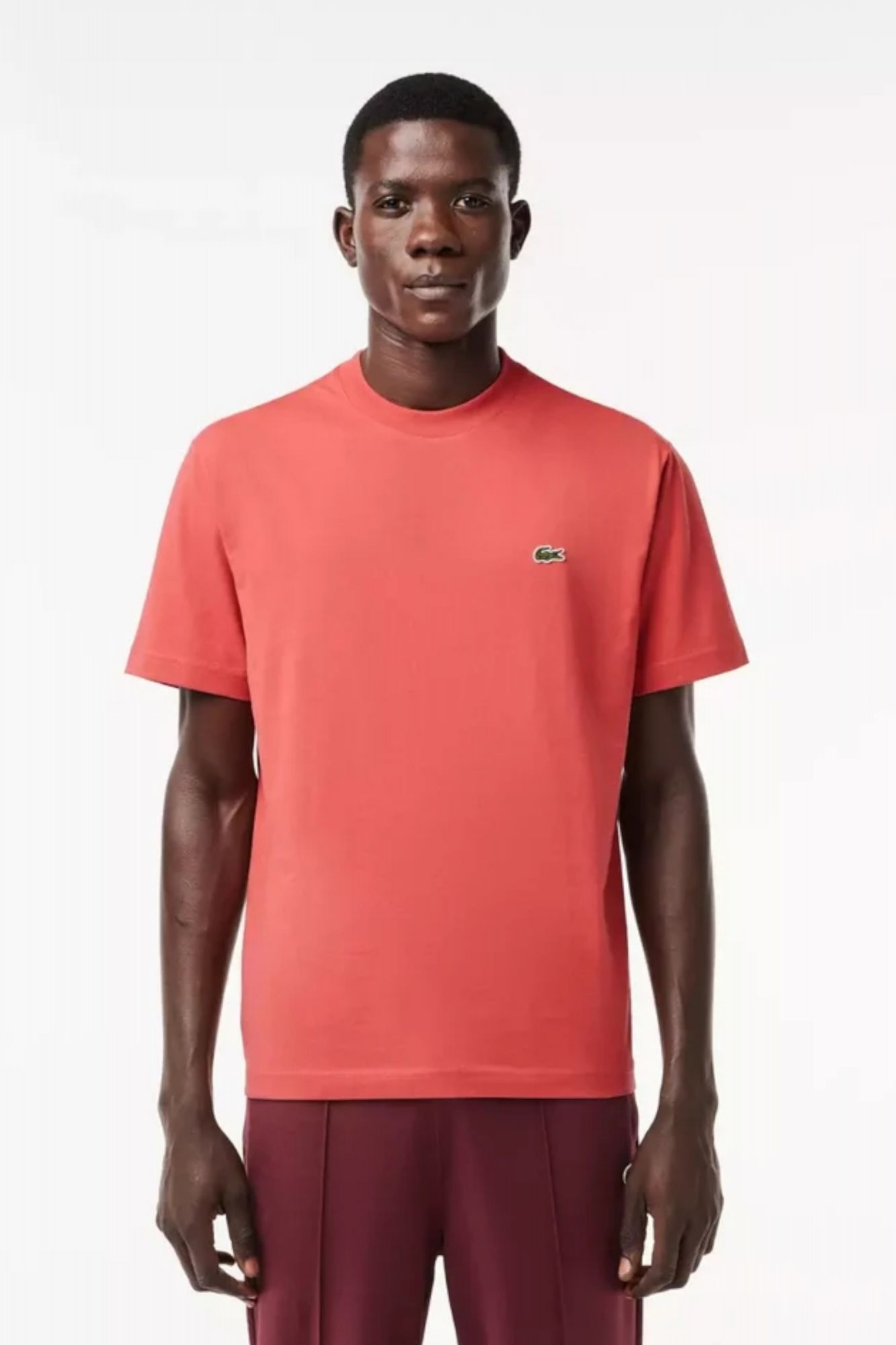 LACOSTE T-SHIRT en color ROSA (1)