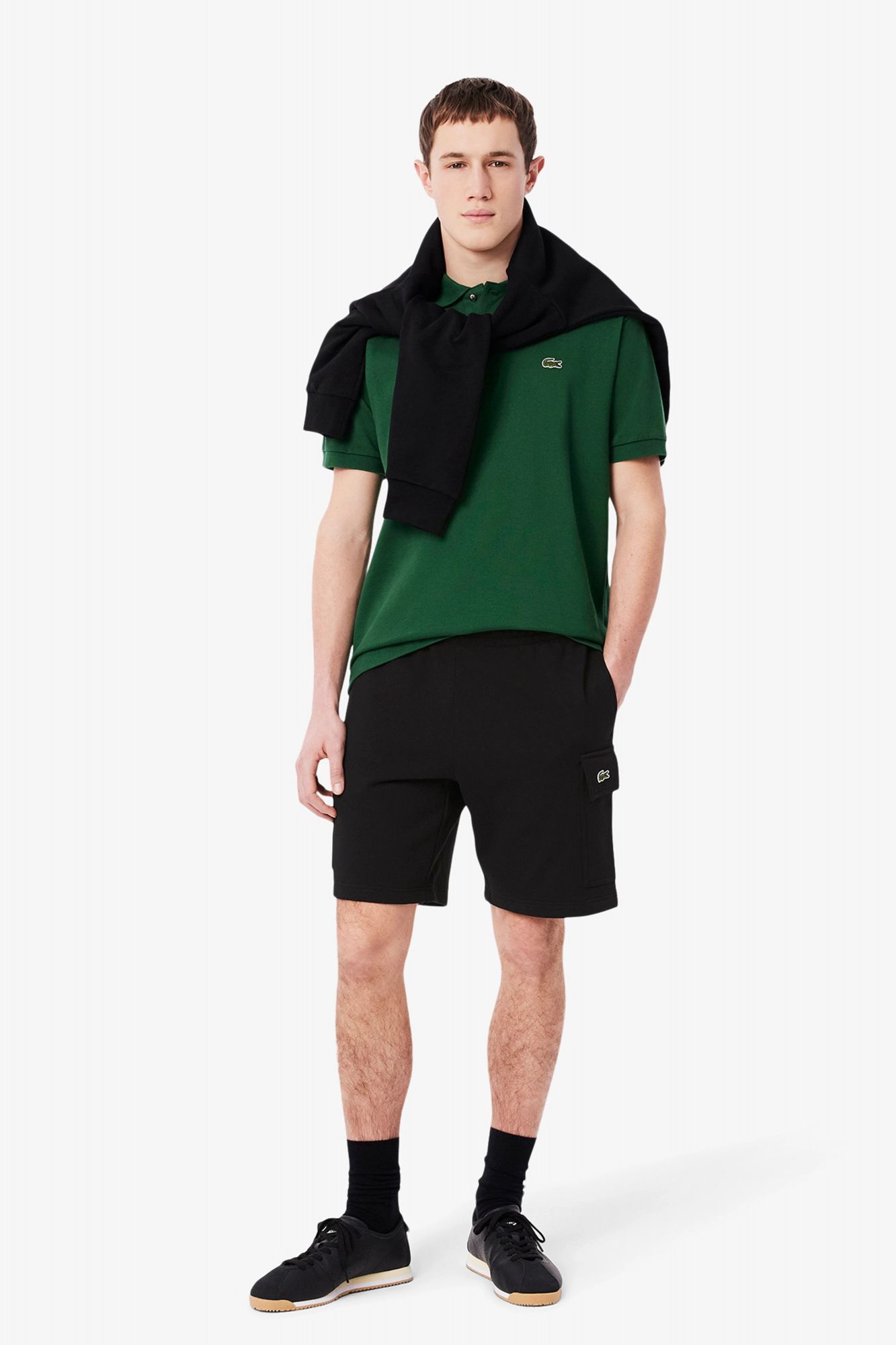 LACOSTE SHORTS en color NEGRO (4)
