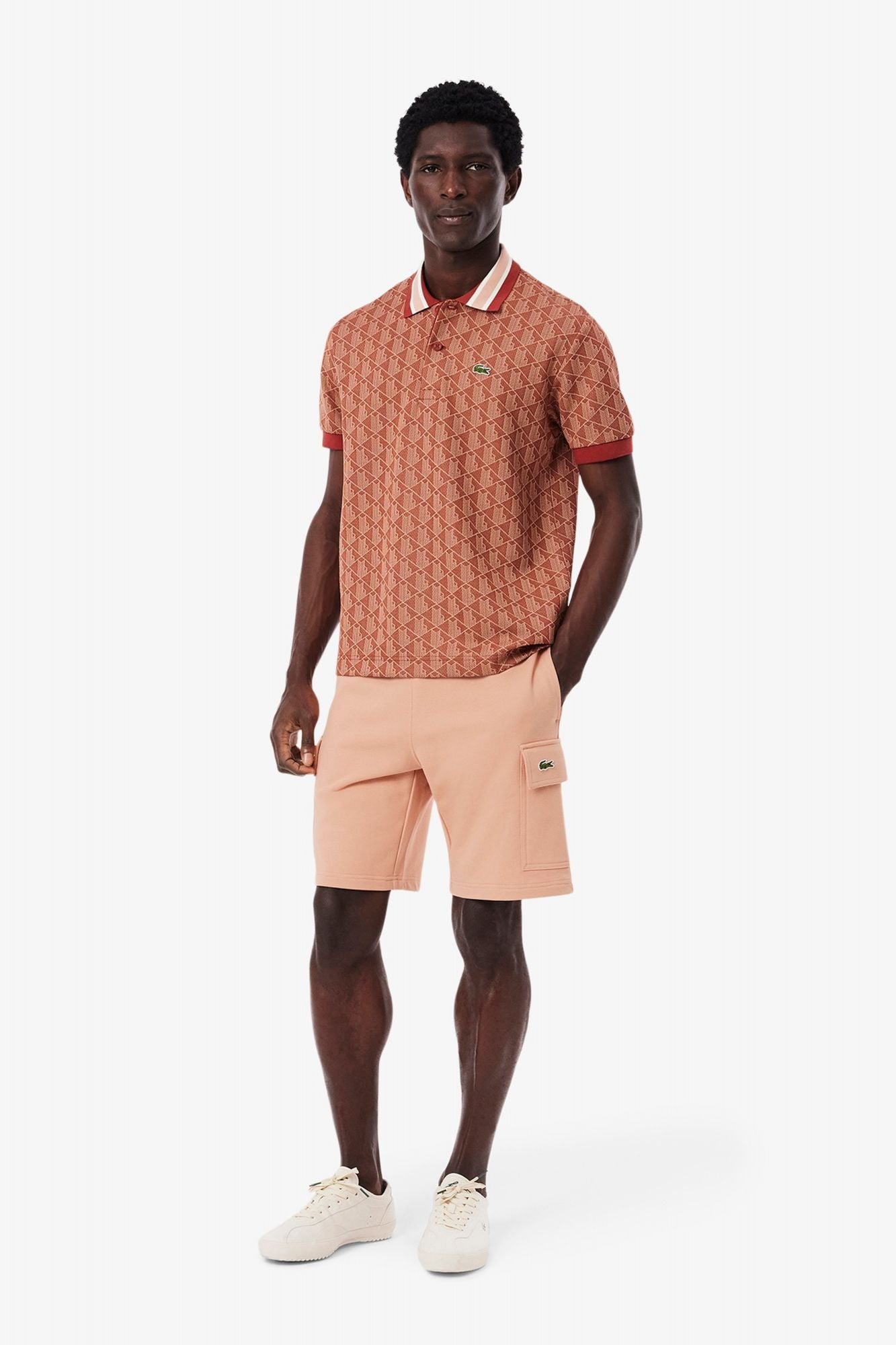 LACOSTE SHORTS en color NUDE (4)