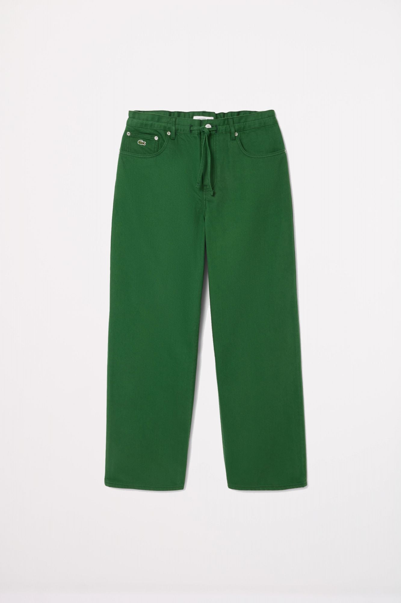 LACOSTE WIDE FIT DENIM JEANS en color VERDE (2)