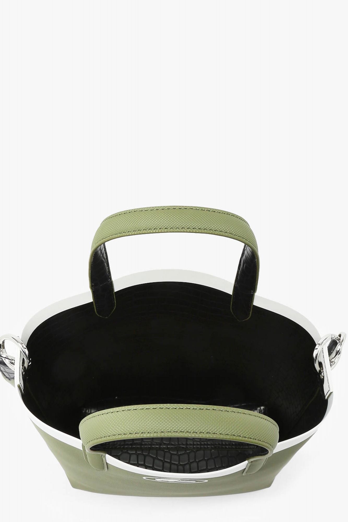 LACOSTE ANNA SEASONAL SMALL VERTIC en color VERDE (4)