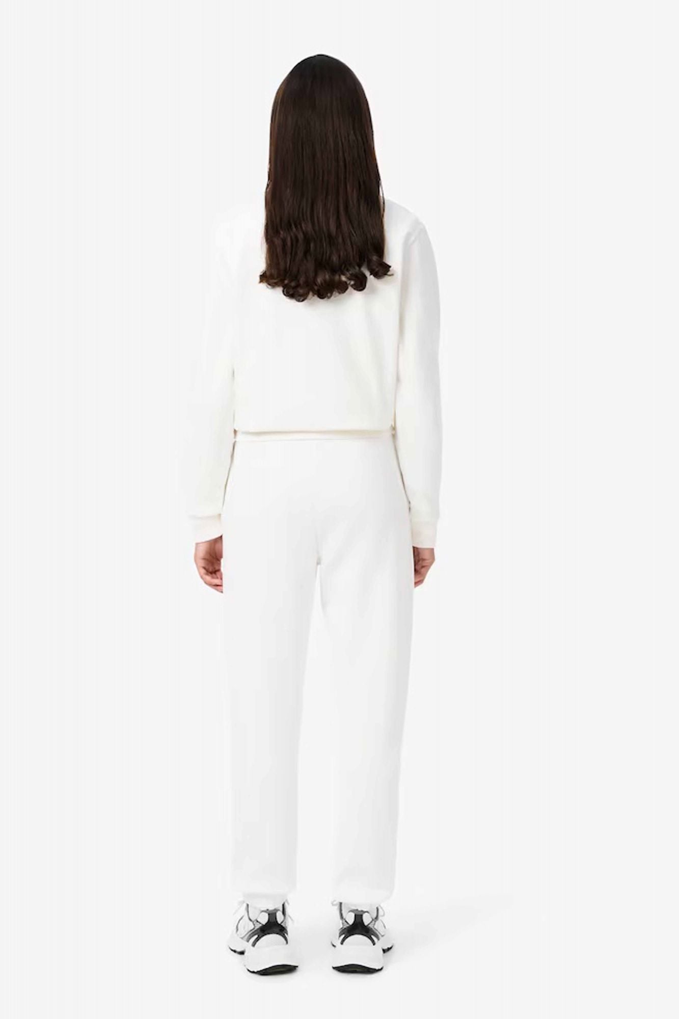 LACOSTE FLEECE SWEATPANTS en color BLANCO (3)