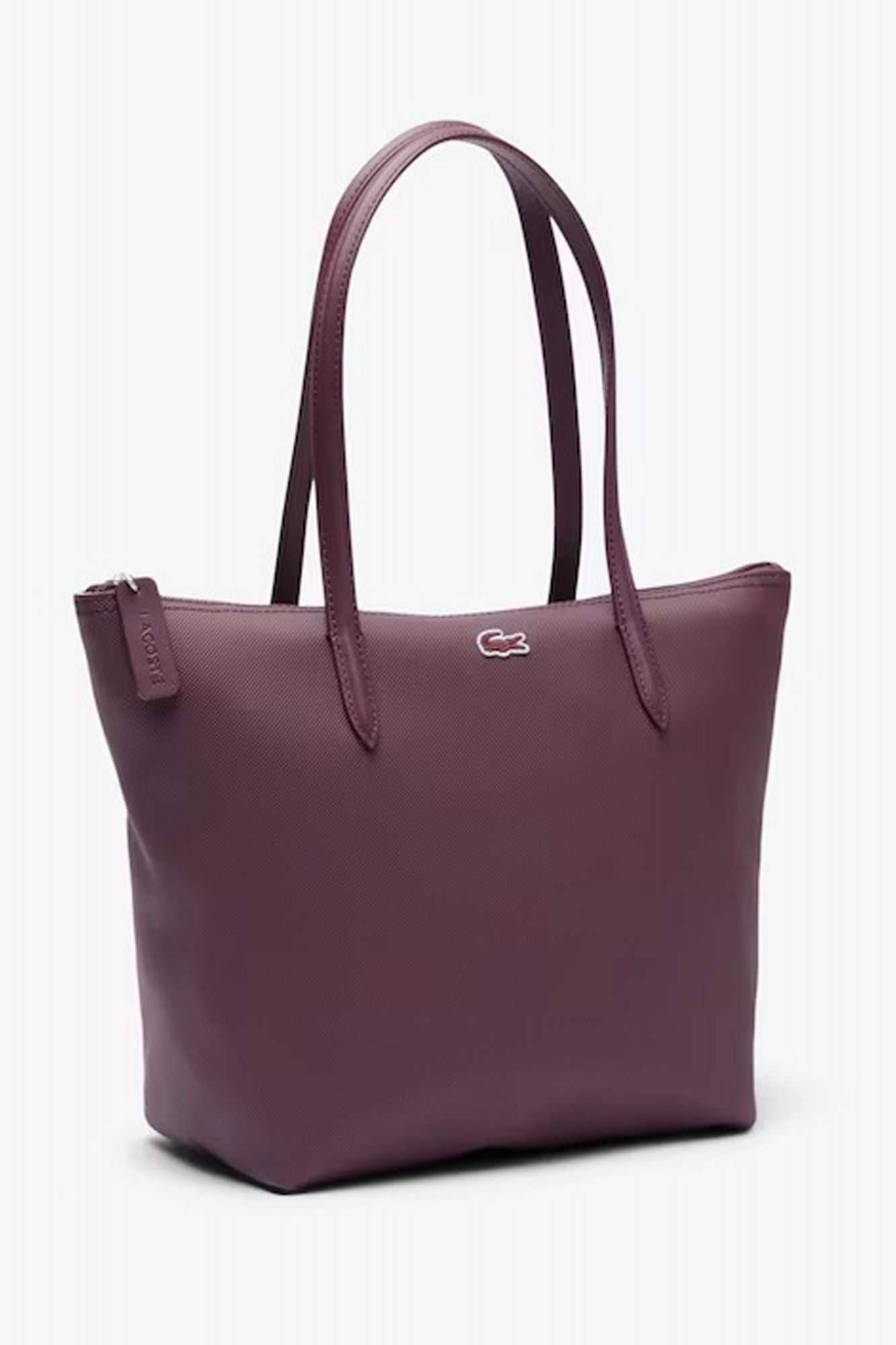 LACOSTE TOTE BAG en color BURDEOS (3)