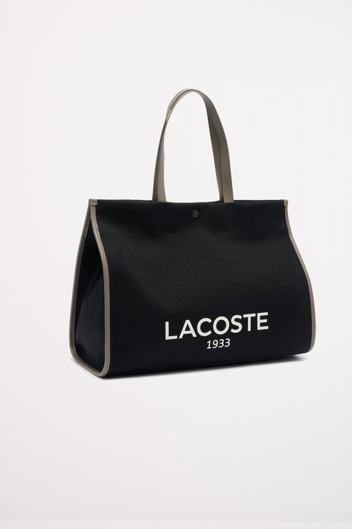LACOSTE HERITAGE CANVAS COTTON L en color NEGRO (3)