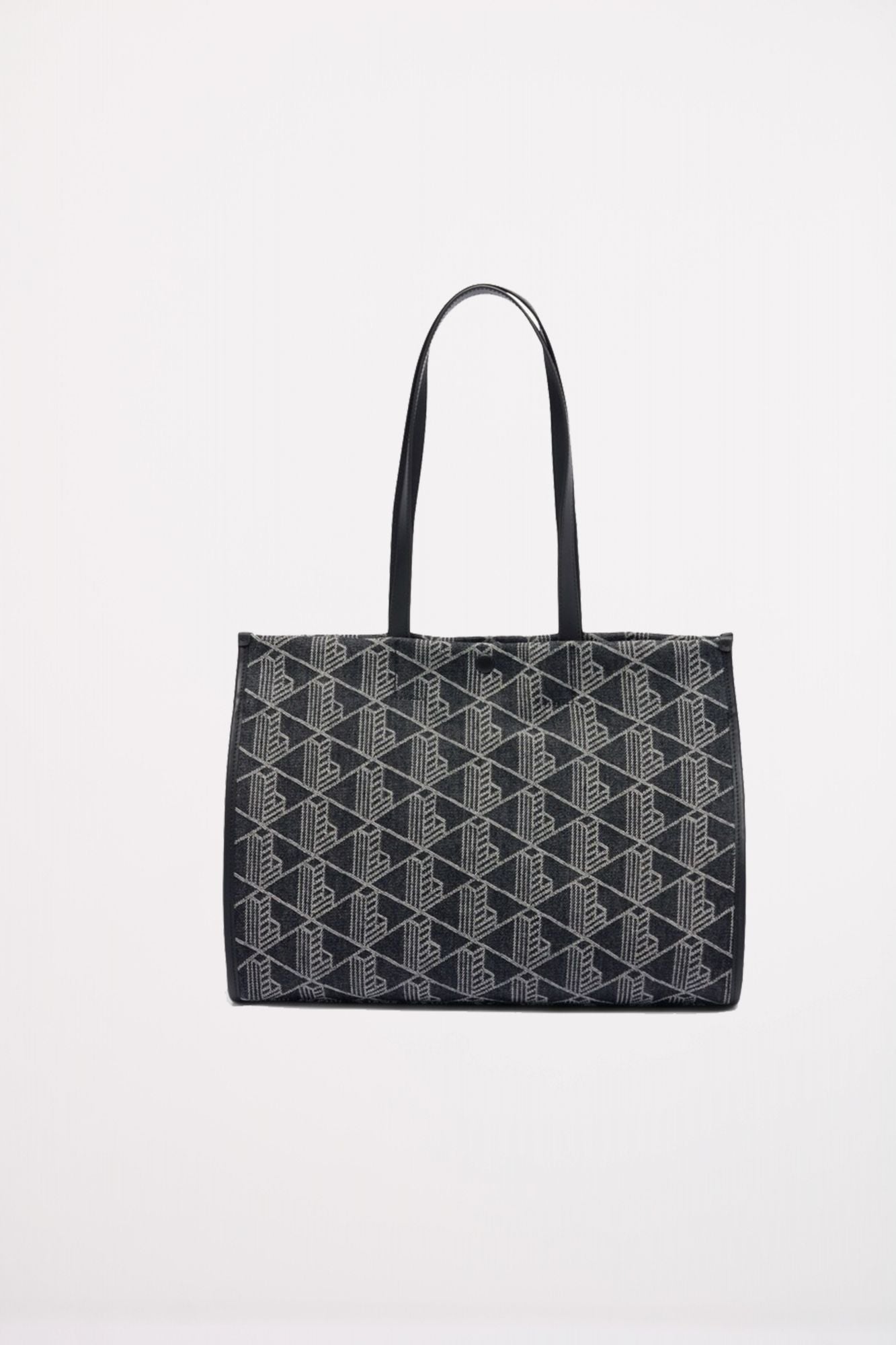 LACOSTE HERITAGE JACQUARD COTTON L en color NEGRO (2)