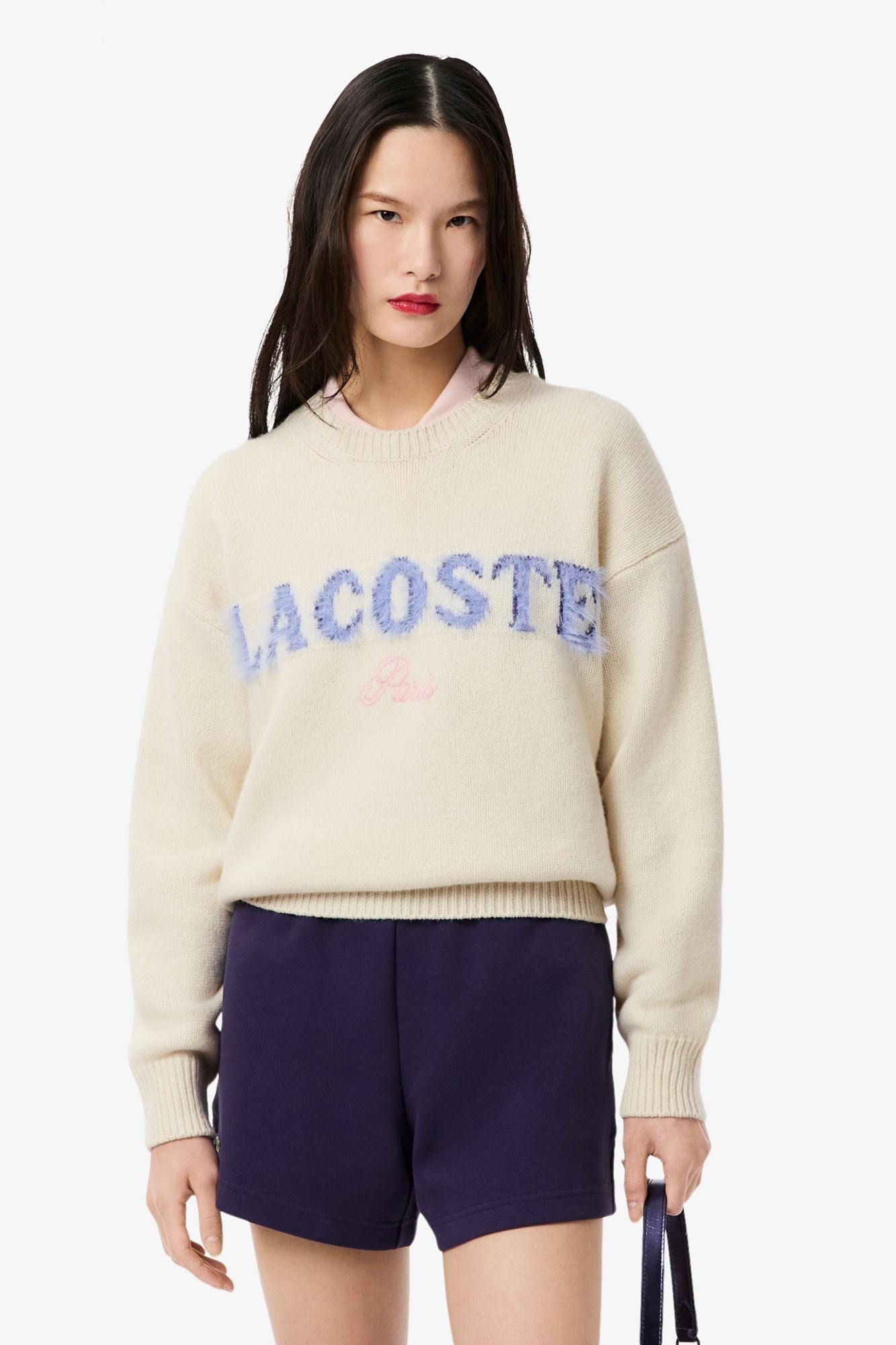 LACOSTE POLO DRESS en color BLANCO (1)