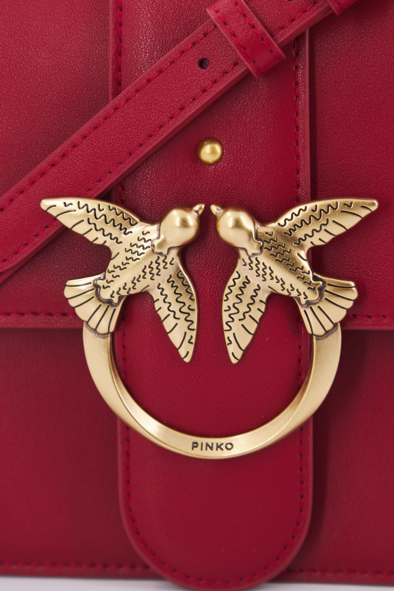PINKO LOVE CLASSIC ICON en color ROJO (4)