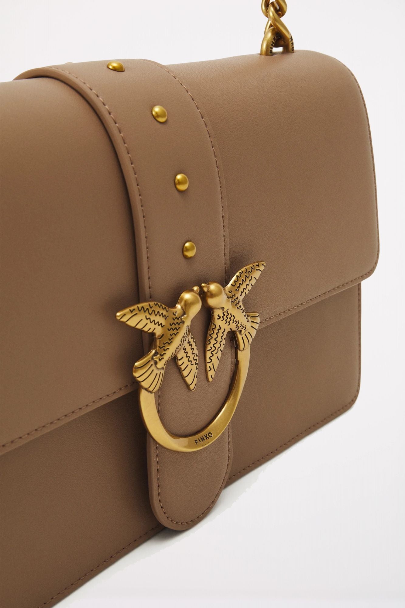 PINKO LOVE ONE CLASSIC C en color MARRON (3)
