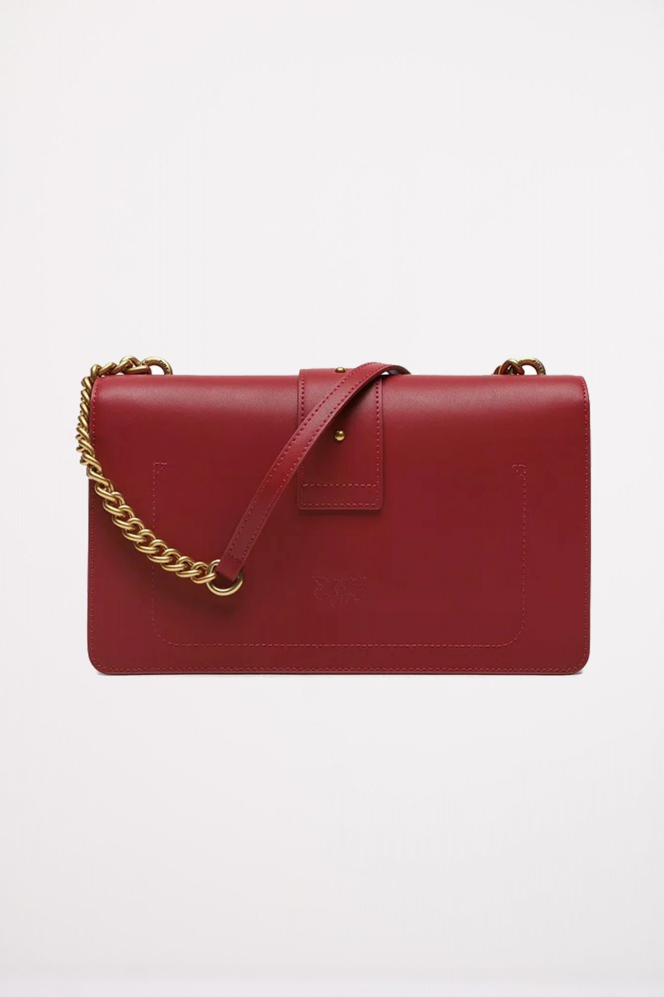 PINKO LOVE ONE CLASSIC C en color BURDEOS (2)