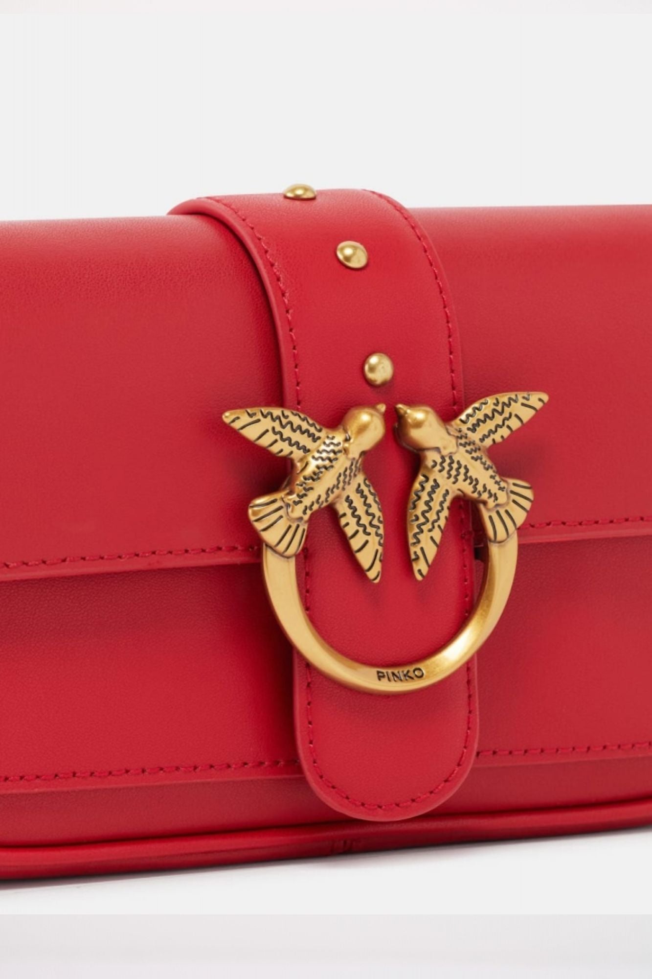 PINKO LOVE ONE POCKET C en color ROJO (3)