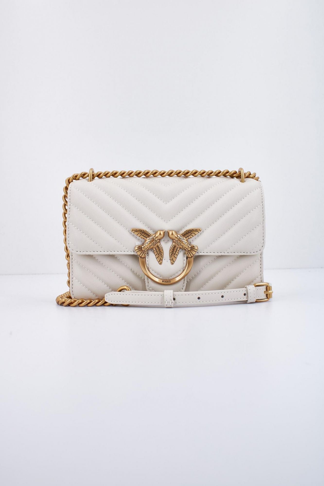 PINKO LOVE ONE MINI DC SHEEP en color BLANCO (1)