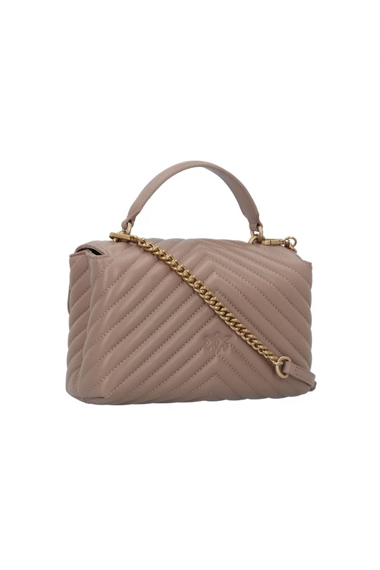 PINKO A0GK LOVE LADY PUFF CLASSIC en color MARRON (2)