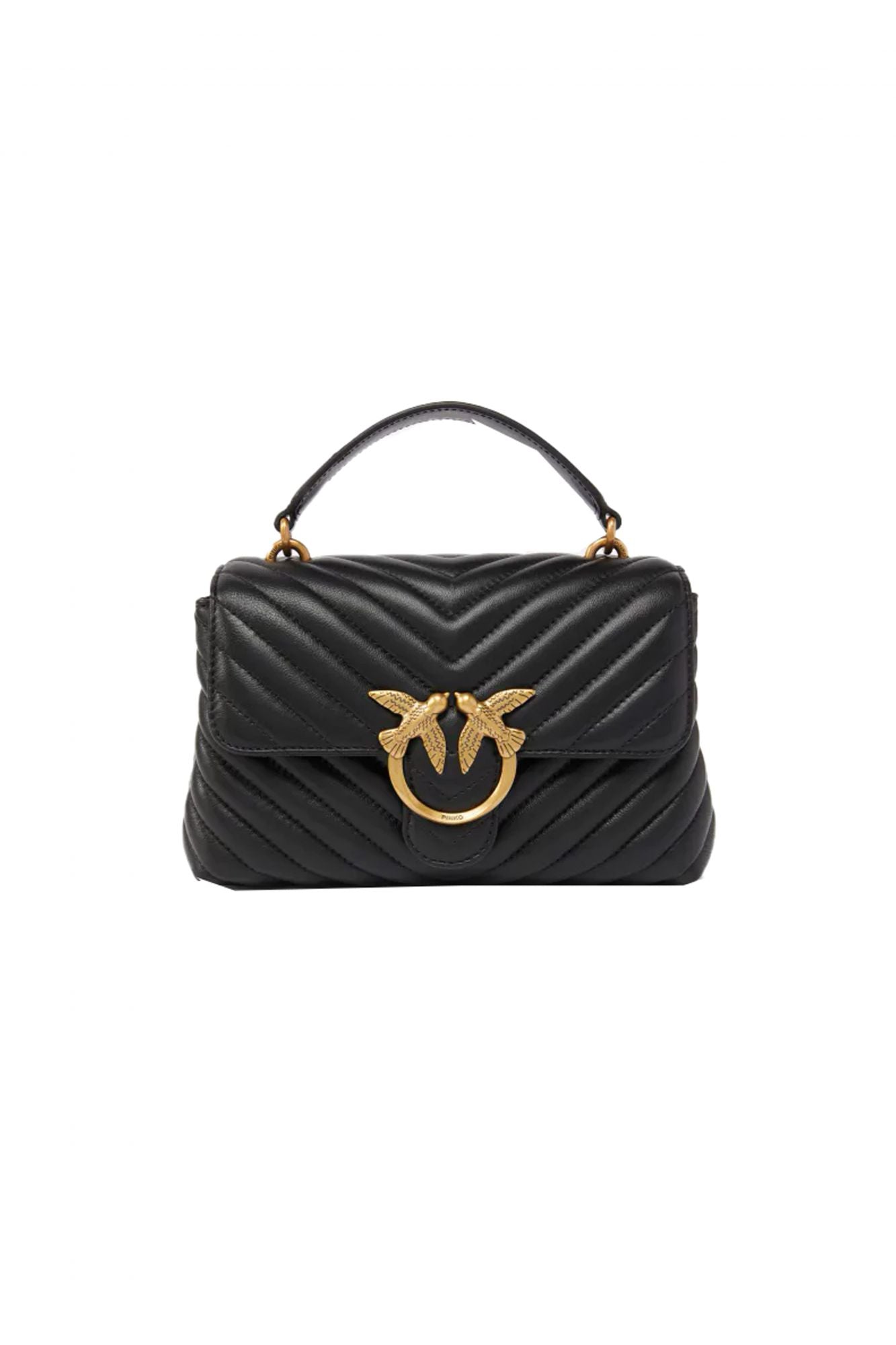 PINKO A0GK LOVE LADY PUFF MINI CL en color NEGRO (1)