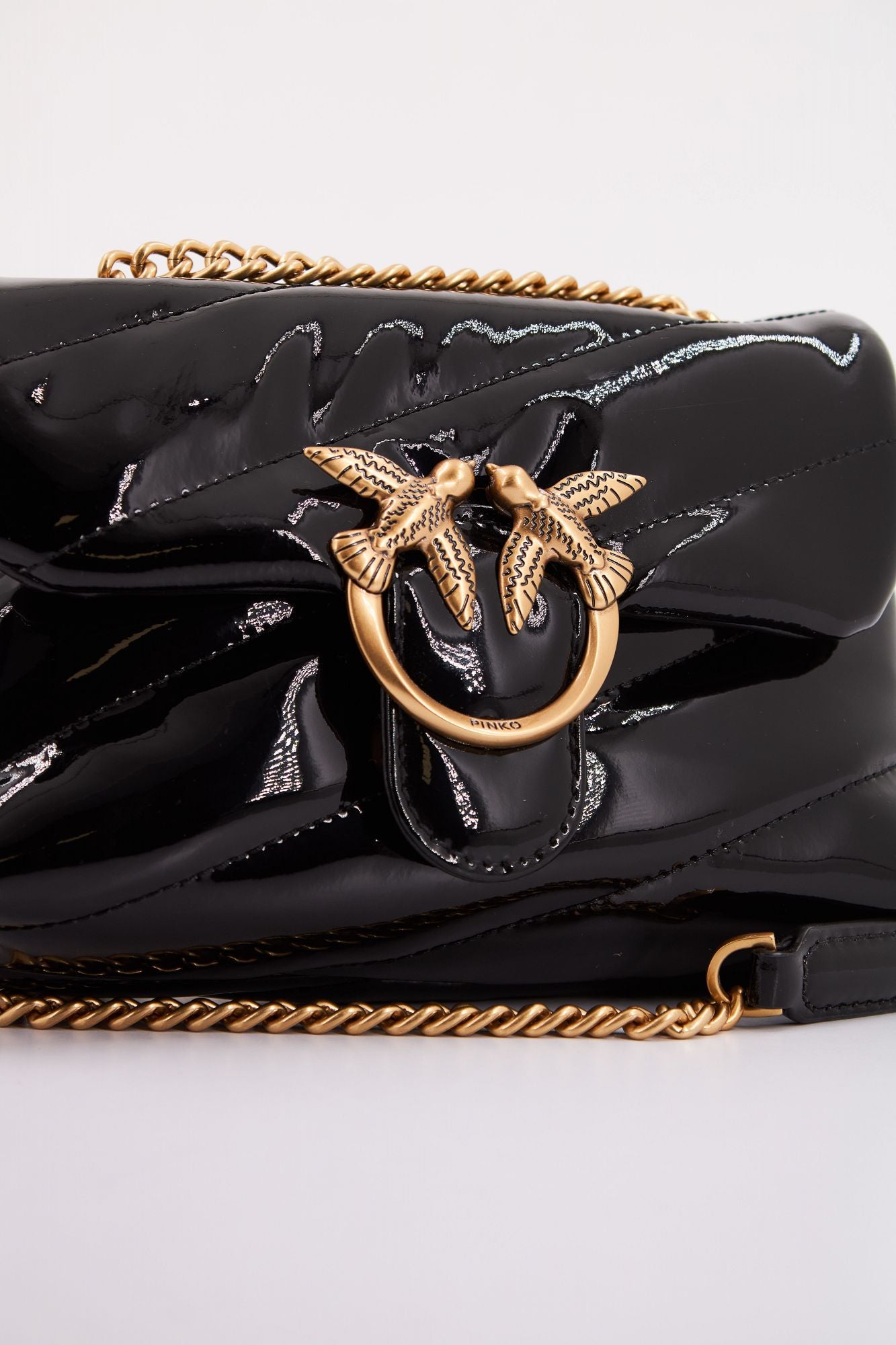 PINKO LOVE BABY PUFF CL en color NEGRO (4)