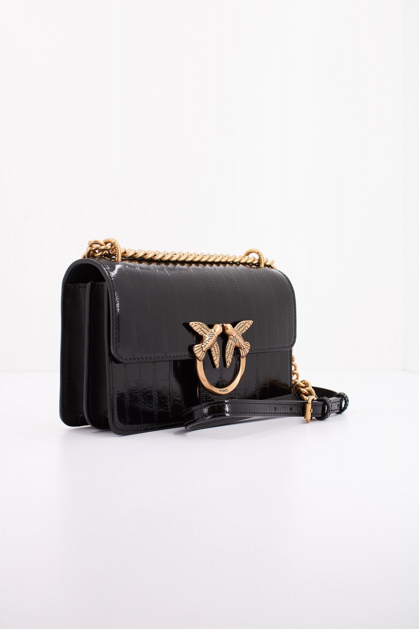 PINKO LOVE ONE MINI DC en color NEGRO (2)