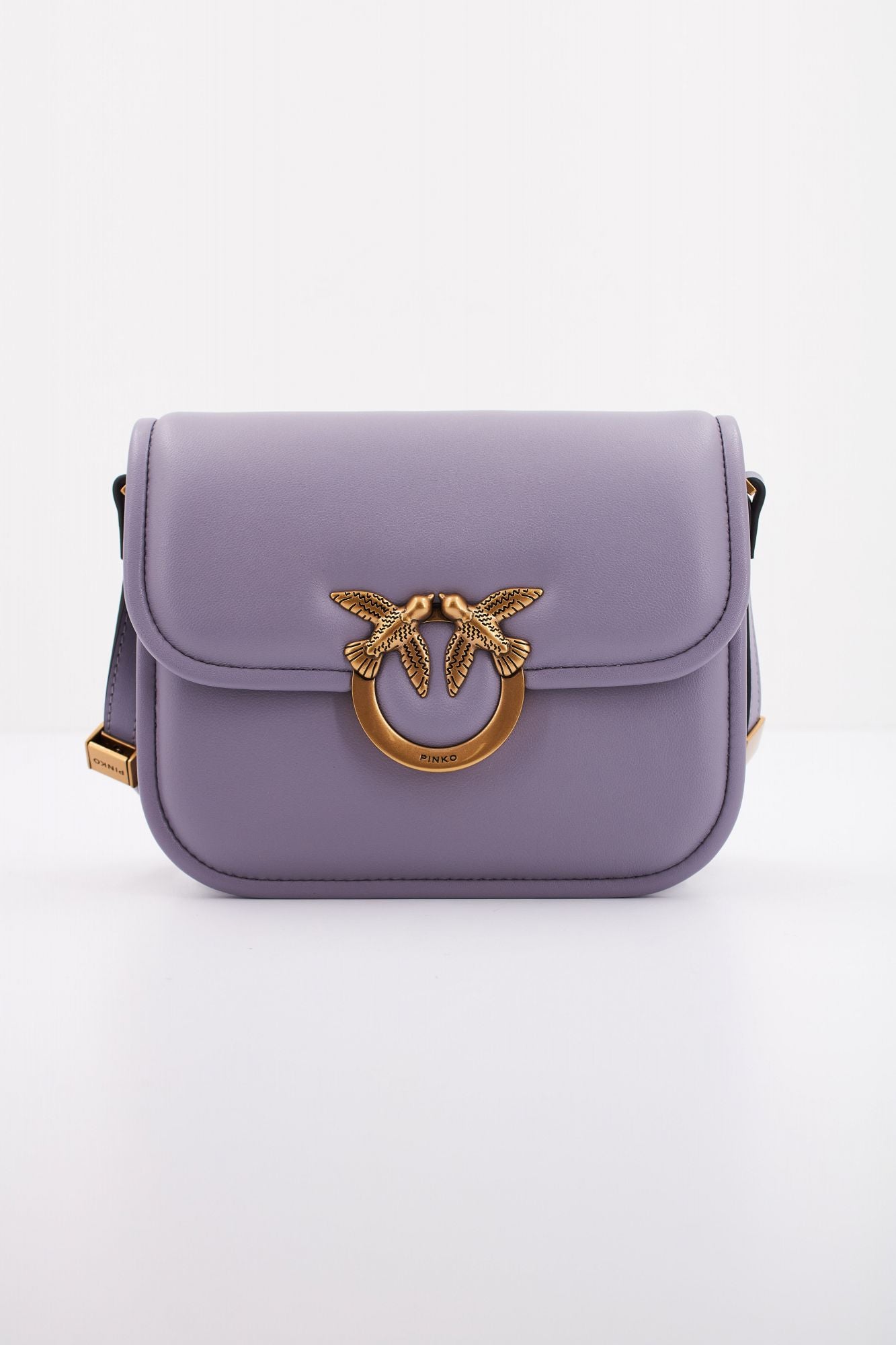 PINKO LOVE BOX BAG FL M en color VIOLETA (1)