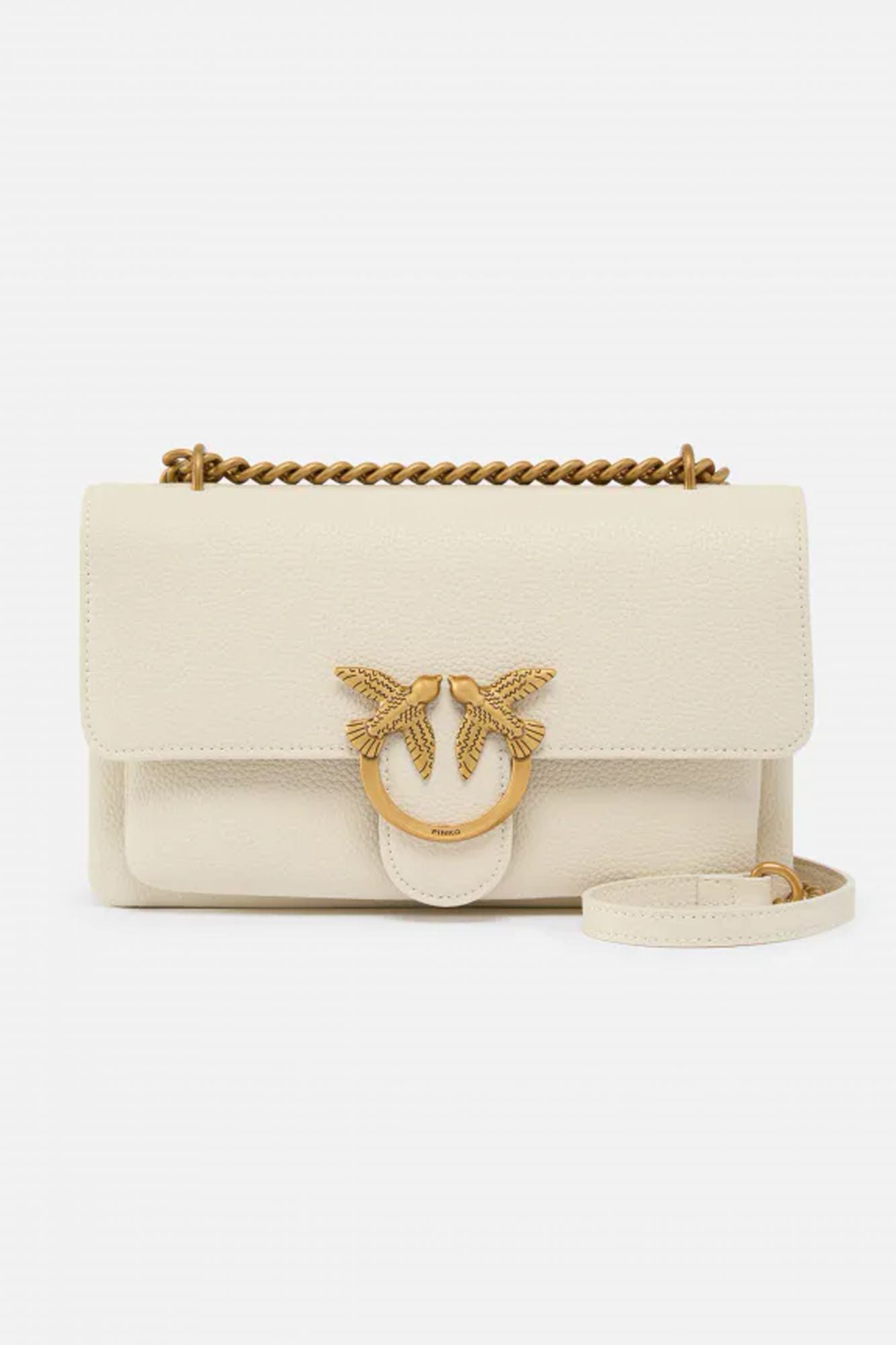 PINKO LOVE ONE SOFT MIN en color BEIS (1)